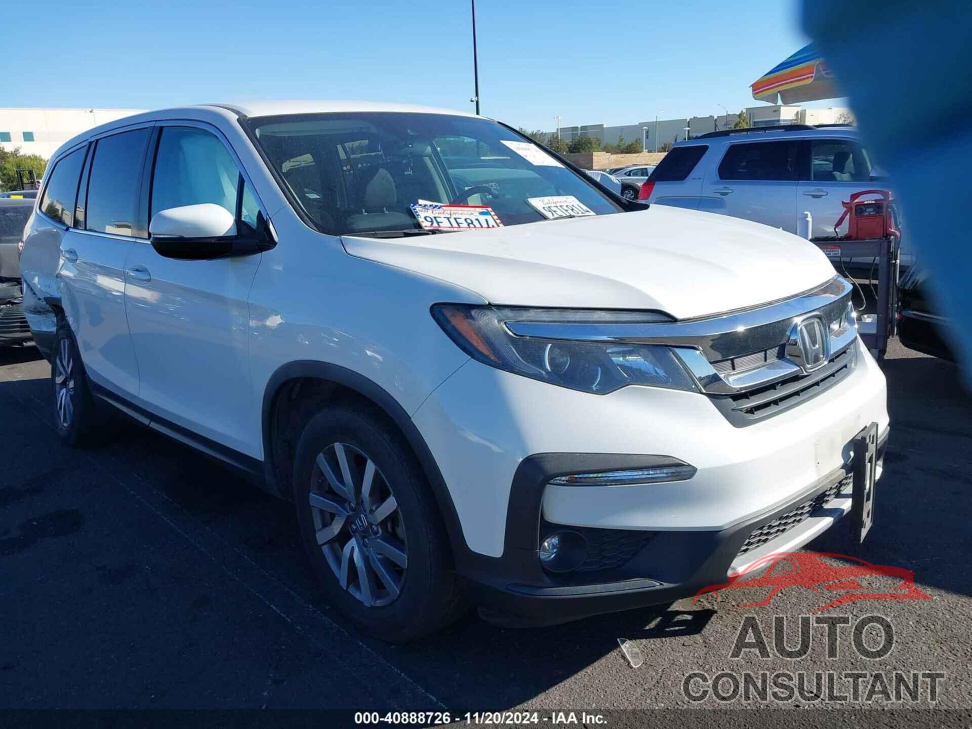 HONDA PILOT 2020 - 5FNYF5H38LB007393