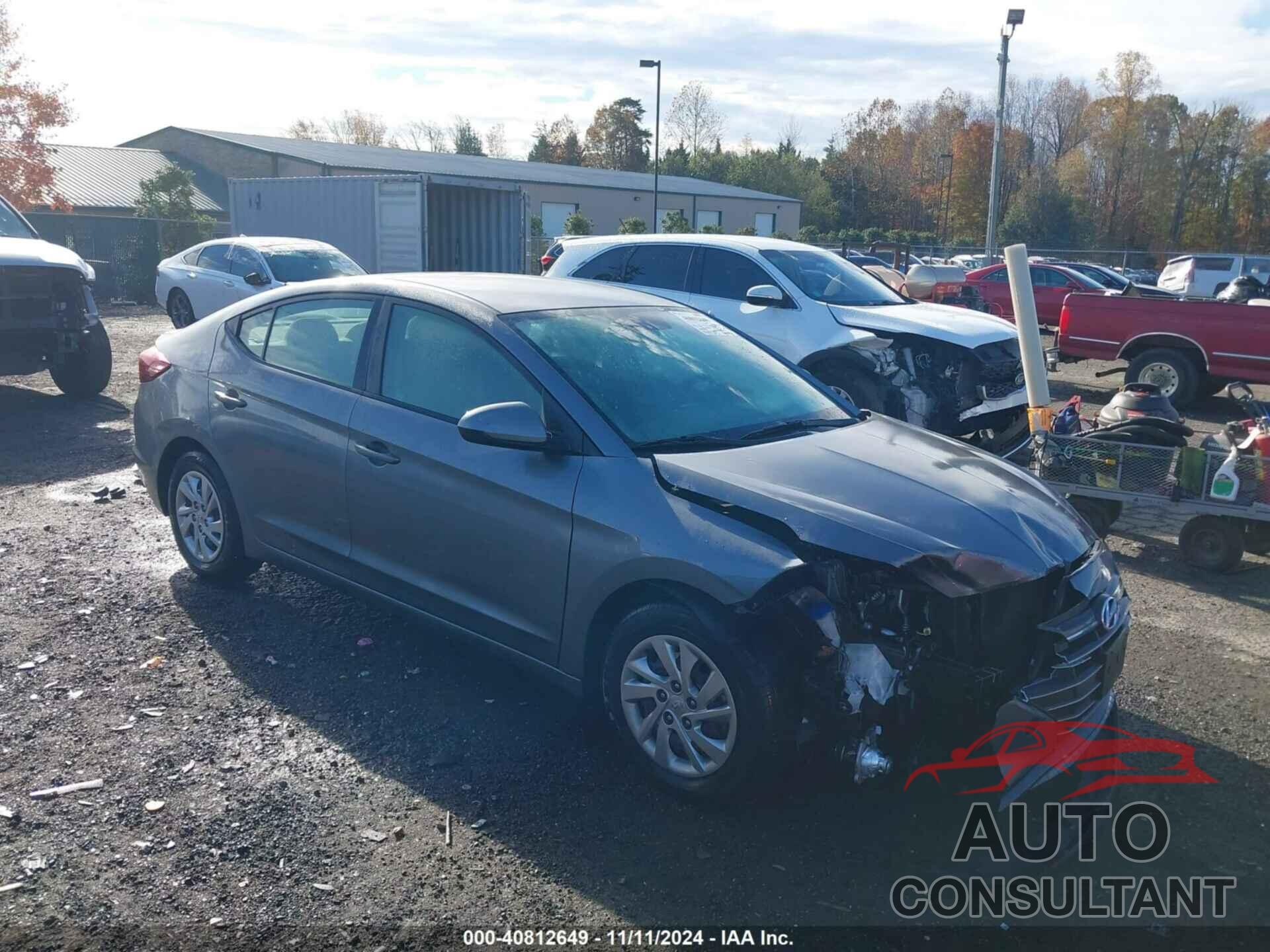 HYUNDAI ELANTRA 2019 - KMHD74LF5KU833577