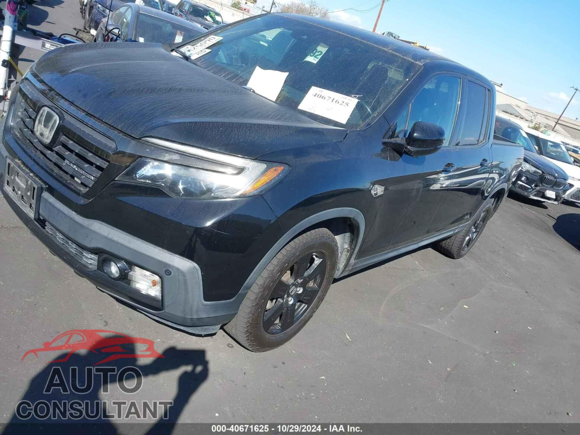 HONDA RIDGELINE 2017 - 5FPYK3F88HB010727