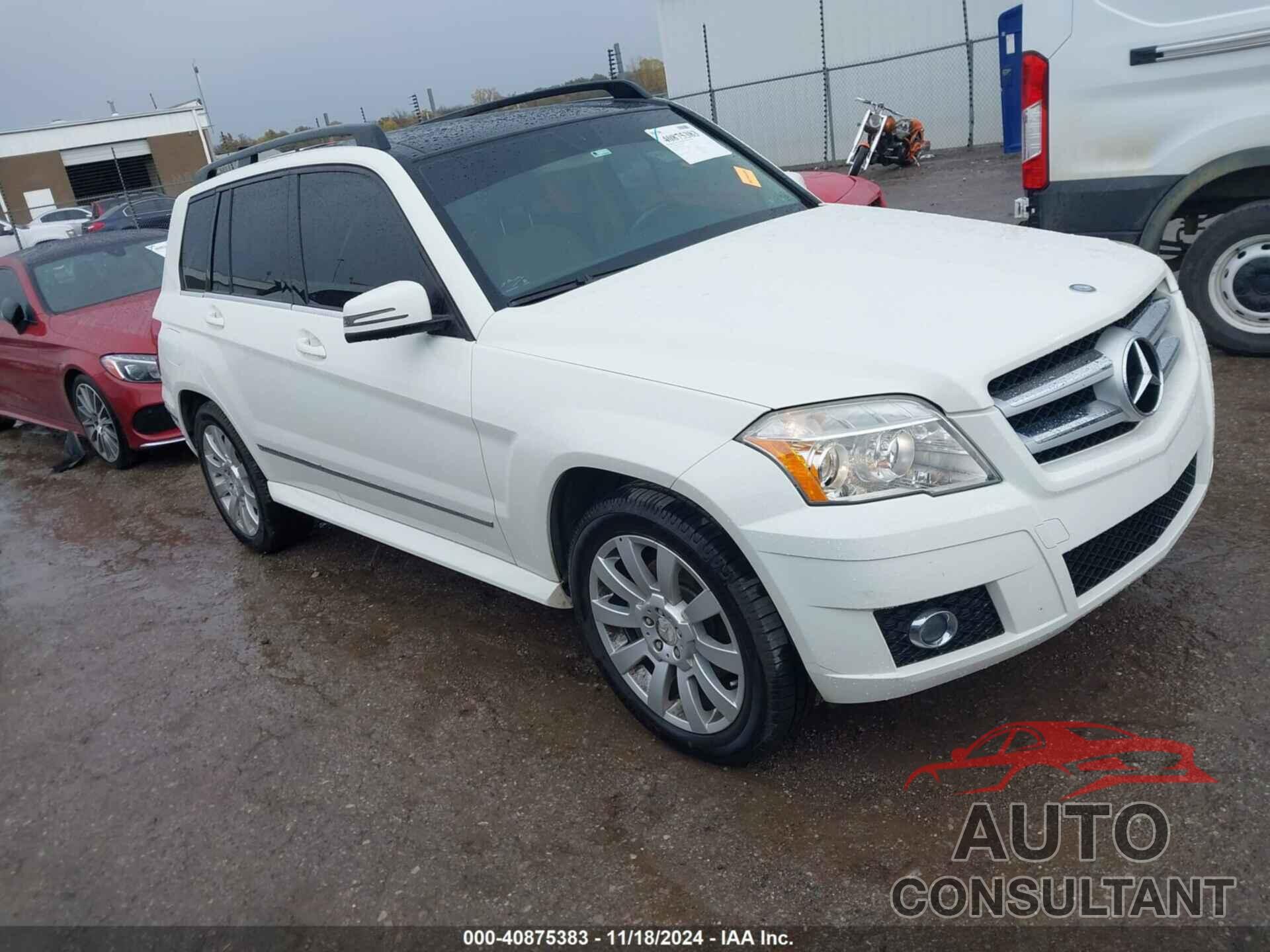 MERCEDES-BENZ GLK 350 2010 - WDCGG8HBXAF318411