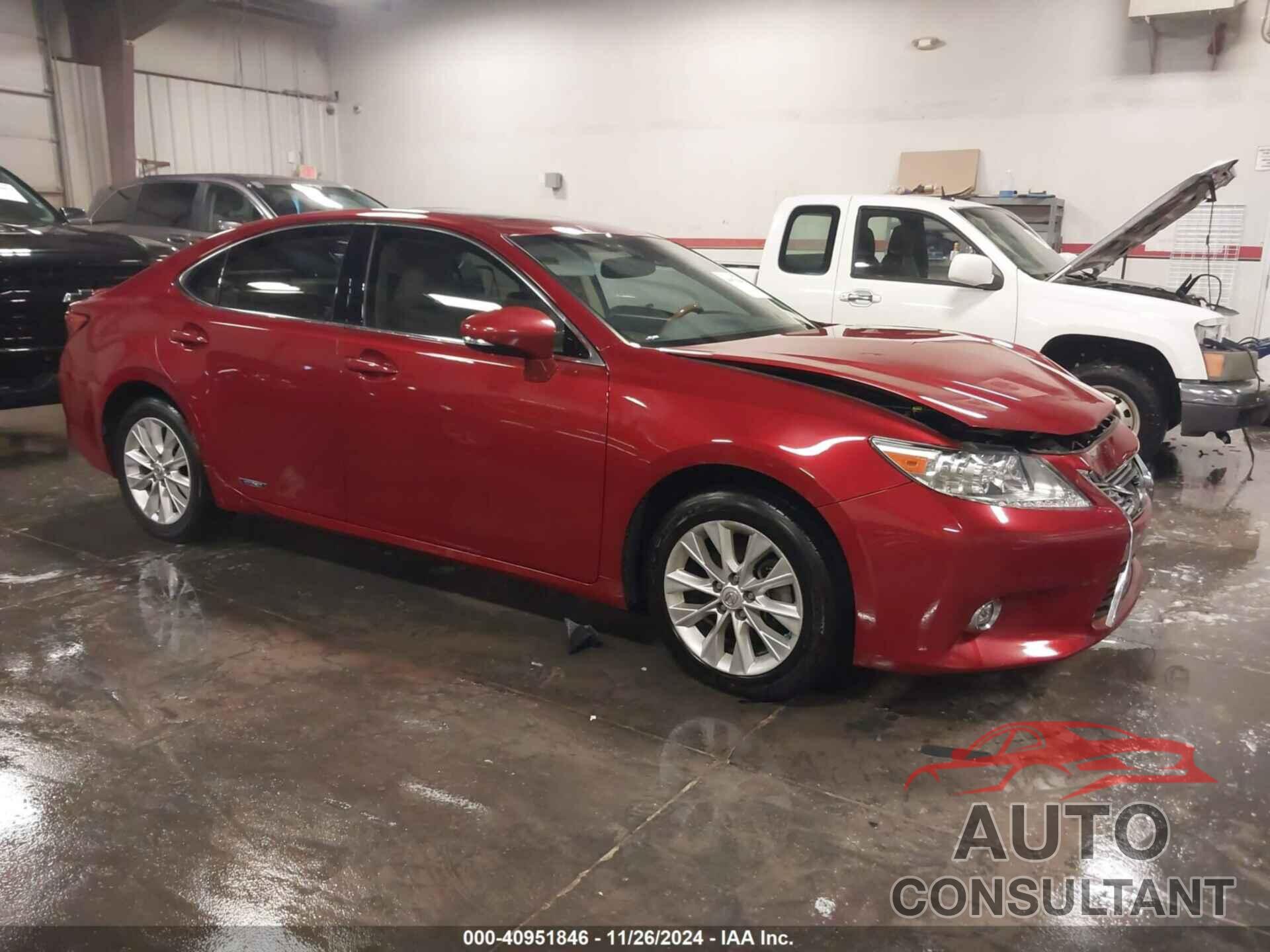 LEXUS ES 300H 2014 - JTHBW1GGXE2058191