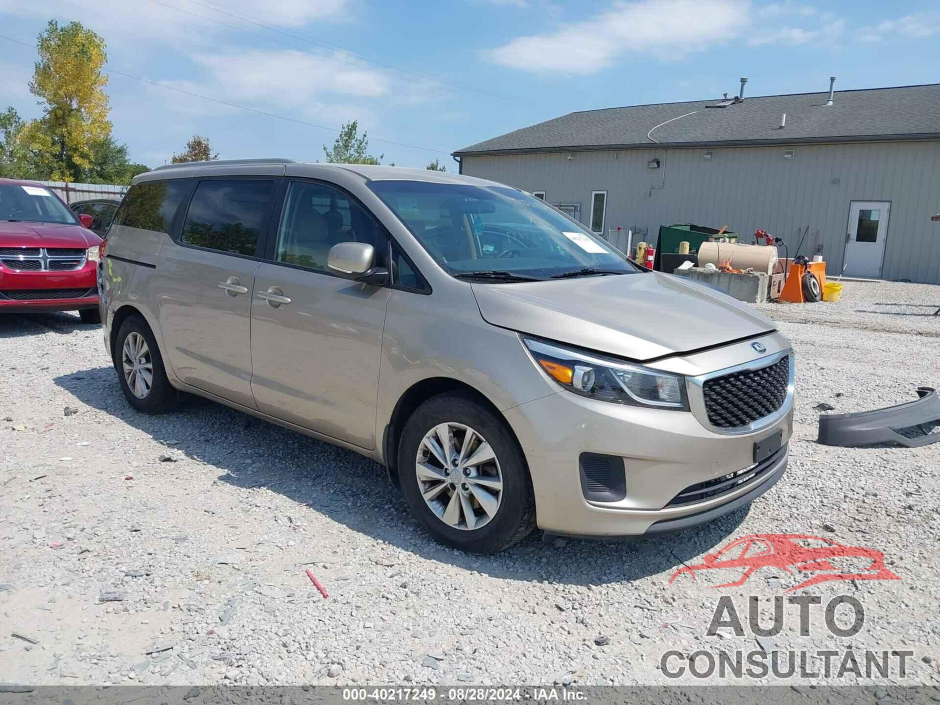 KIA SEDONA 2016 - KNDMB5C15G6145538