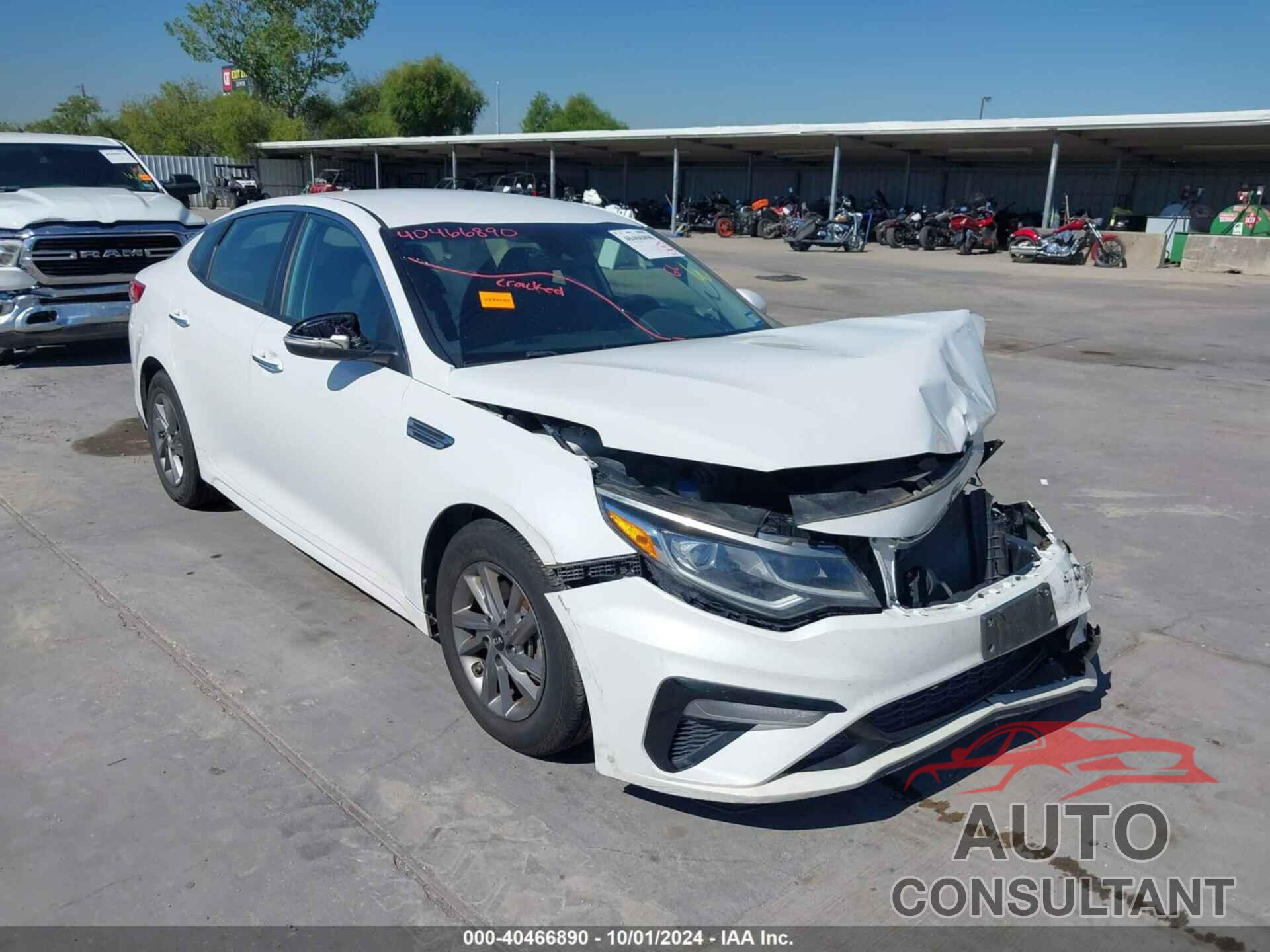 KIA OPTIMA 2020 - 5XXGT4L31LG429265
