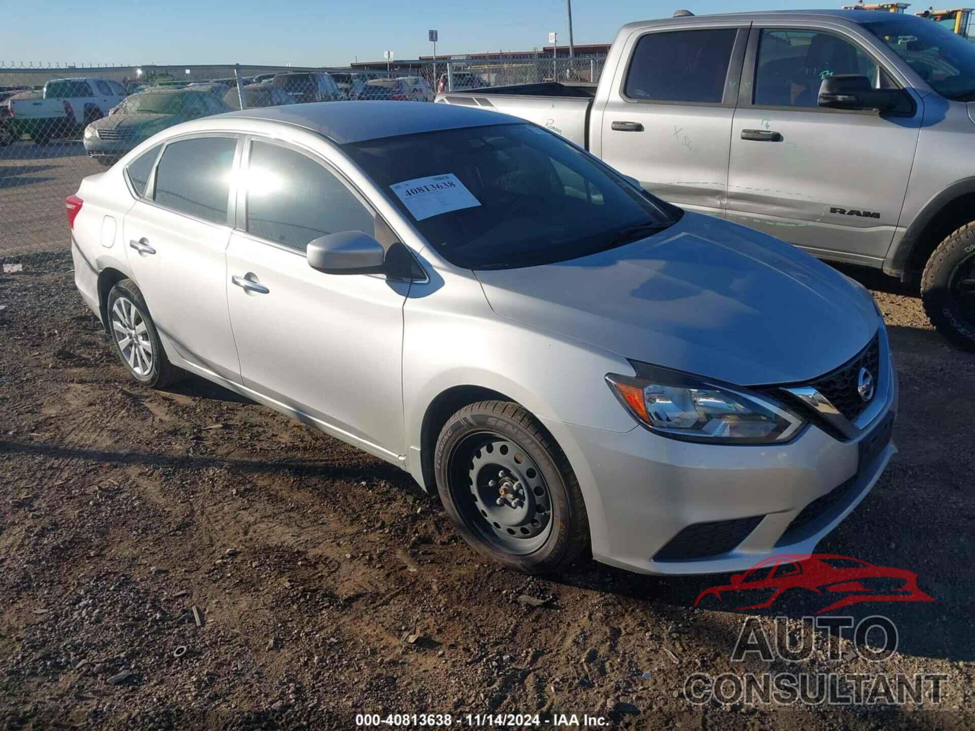 NISSAN SENTRA 2018 - 3N1AB7AP1JY236234