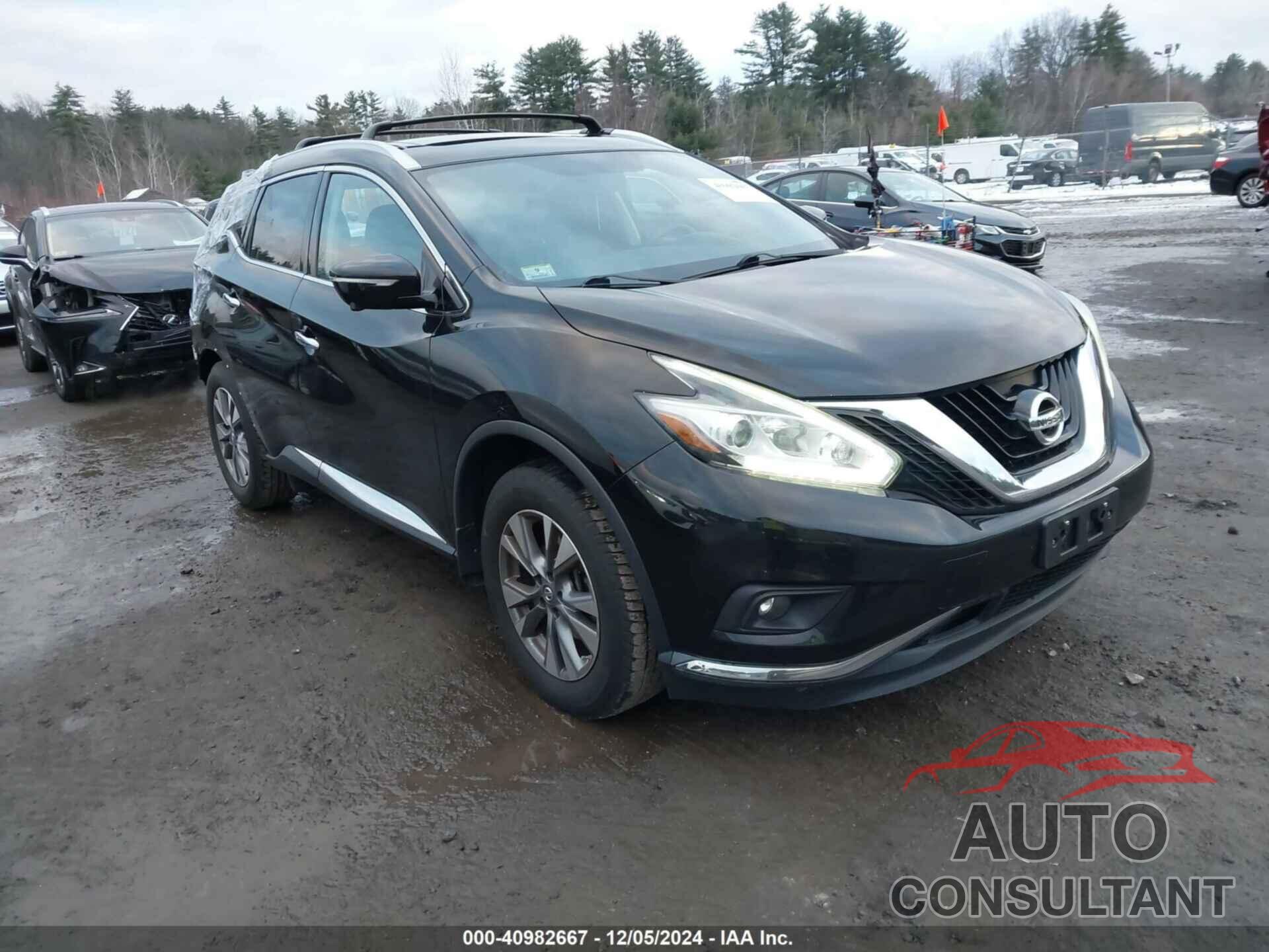 NISSAN MURANO 2015 - 5N1AZ2MH5FN250458