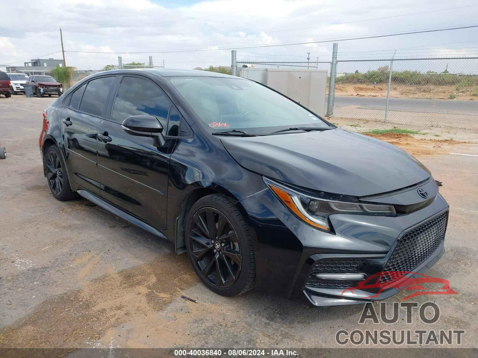 TOYOTA COROLLA 2020 - 5YFS4RCE7LP033516