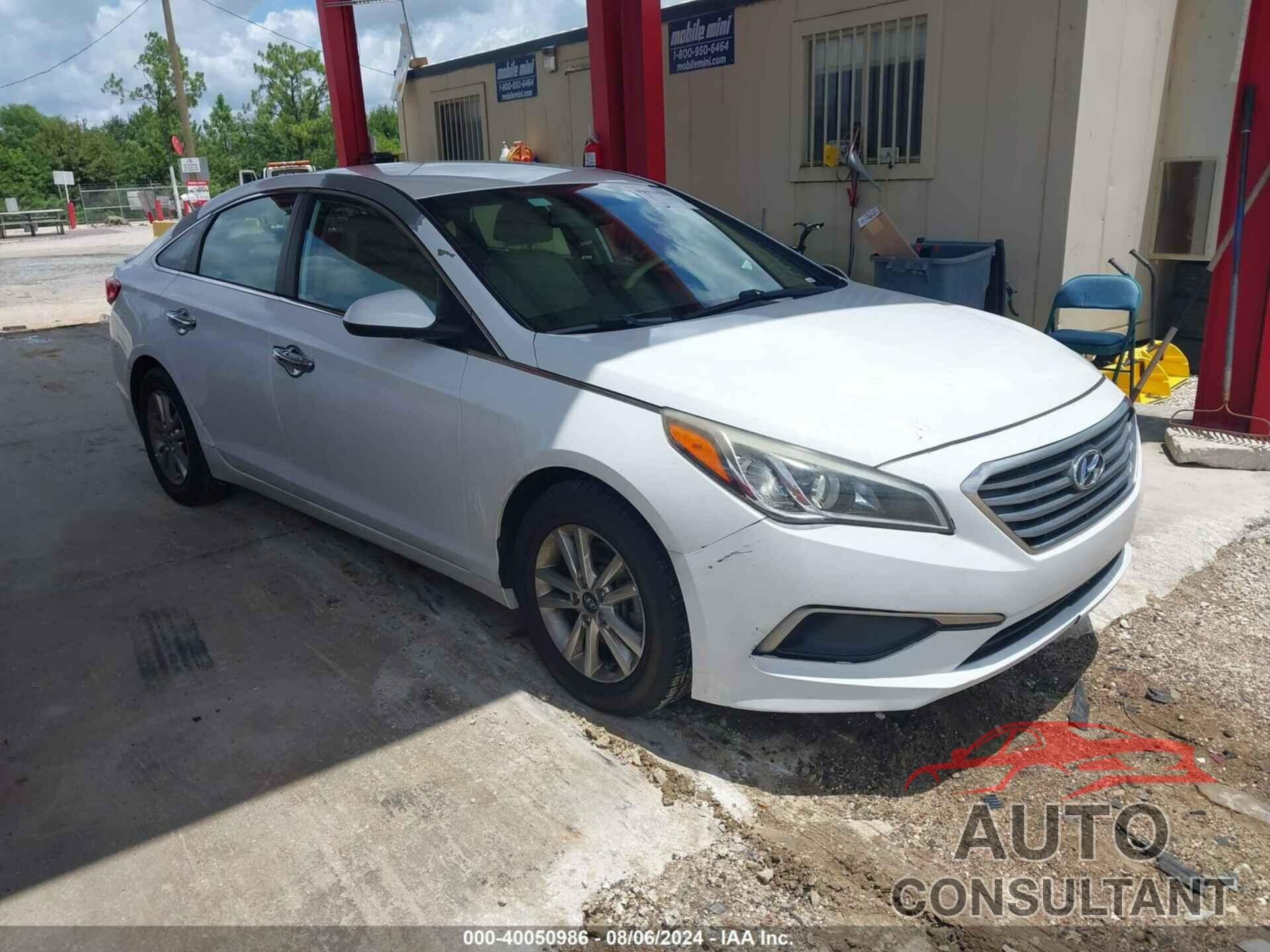 HYUNDAI SONATA 2017 - 5NPE24AF5HH490511