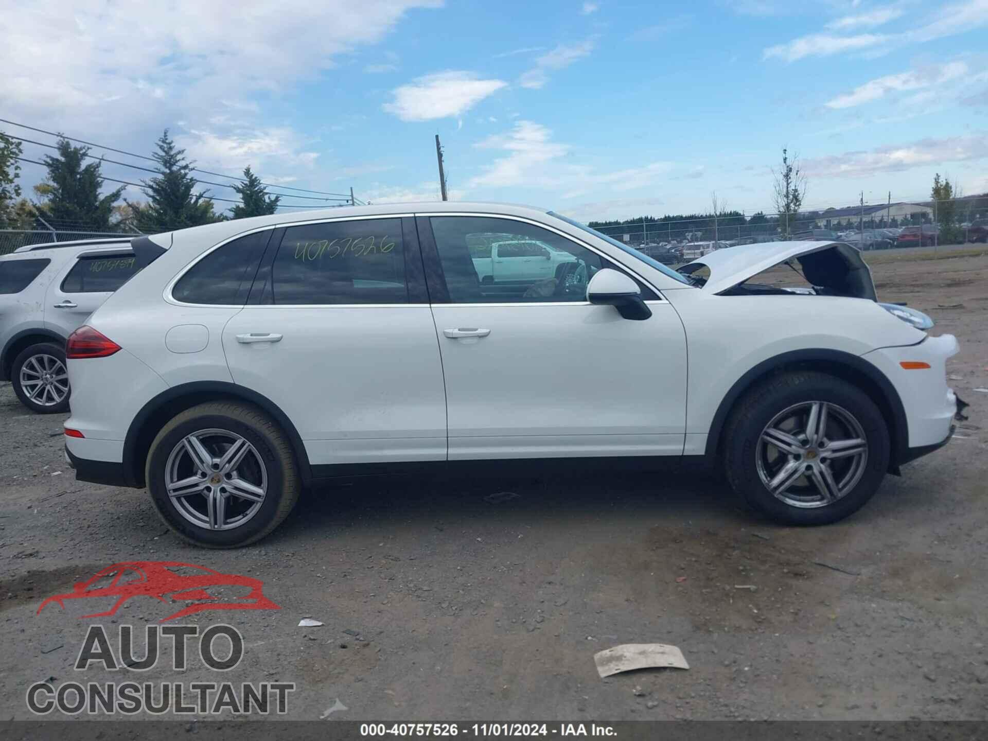 PORSCHE CAYENNE 2016 - WP1AA2A22GLA03986