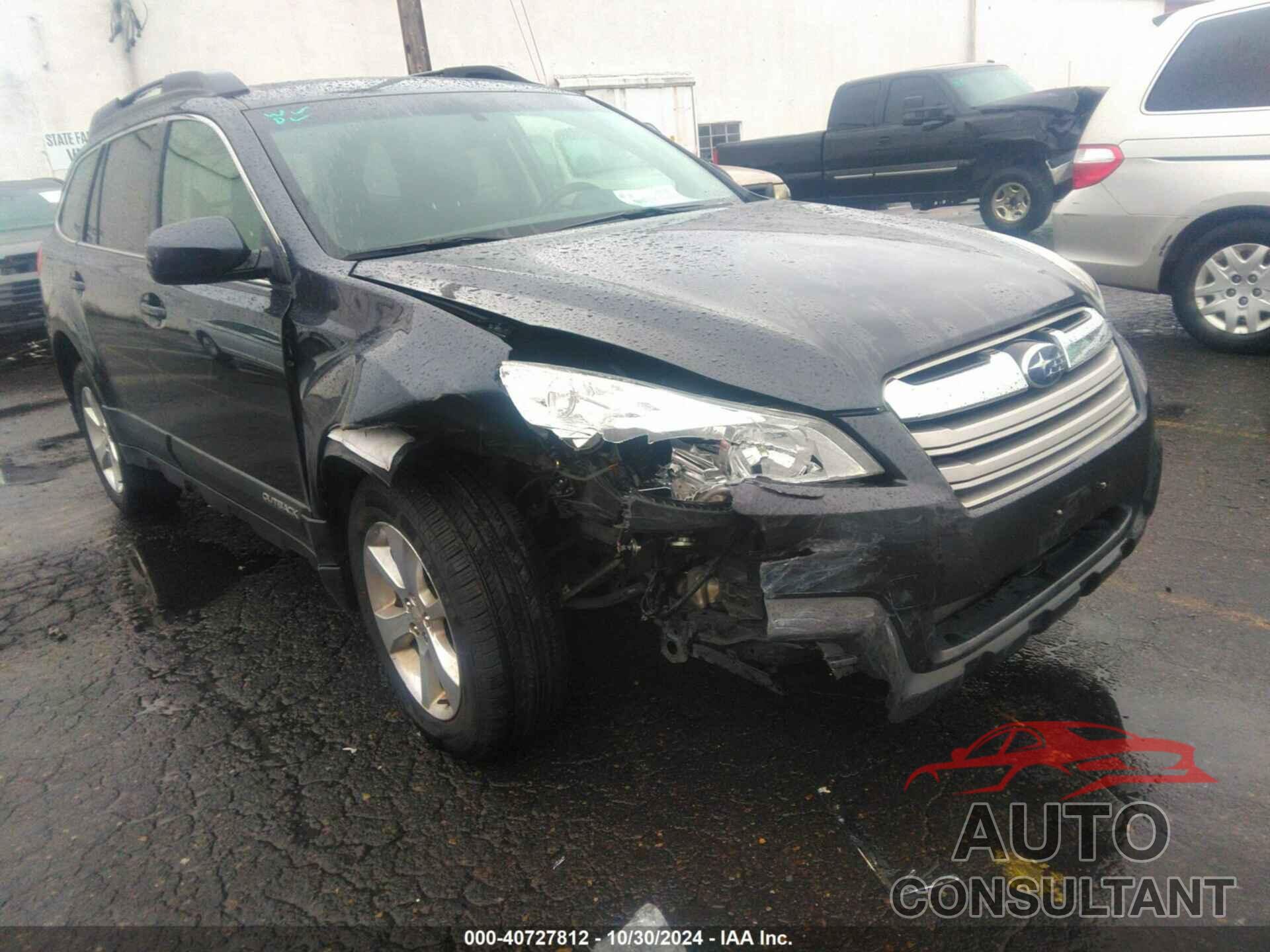 SUBARU OUTBACK 2013 - 4S4BRBGC6D3293879