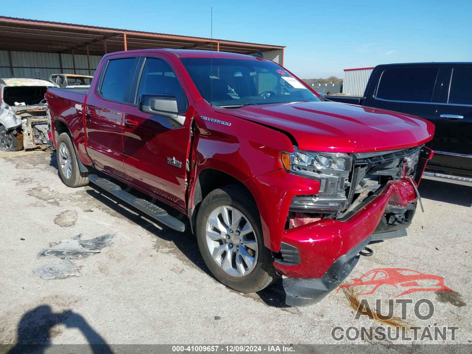 CHEVROLET SILVERADO 1500 2021 - 3GCPWDED5MG291449