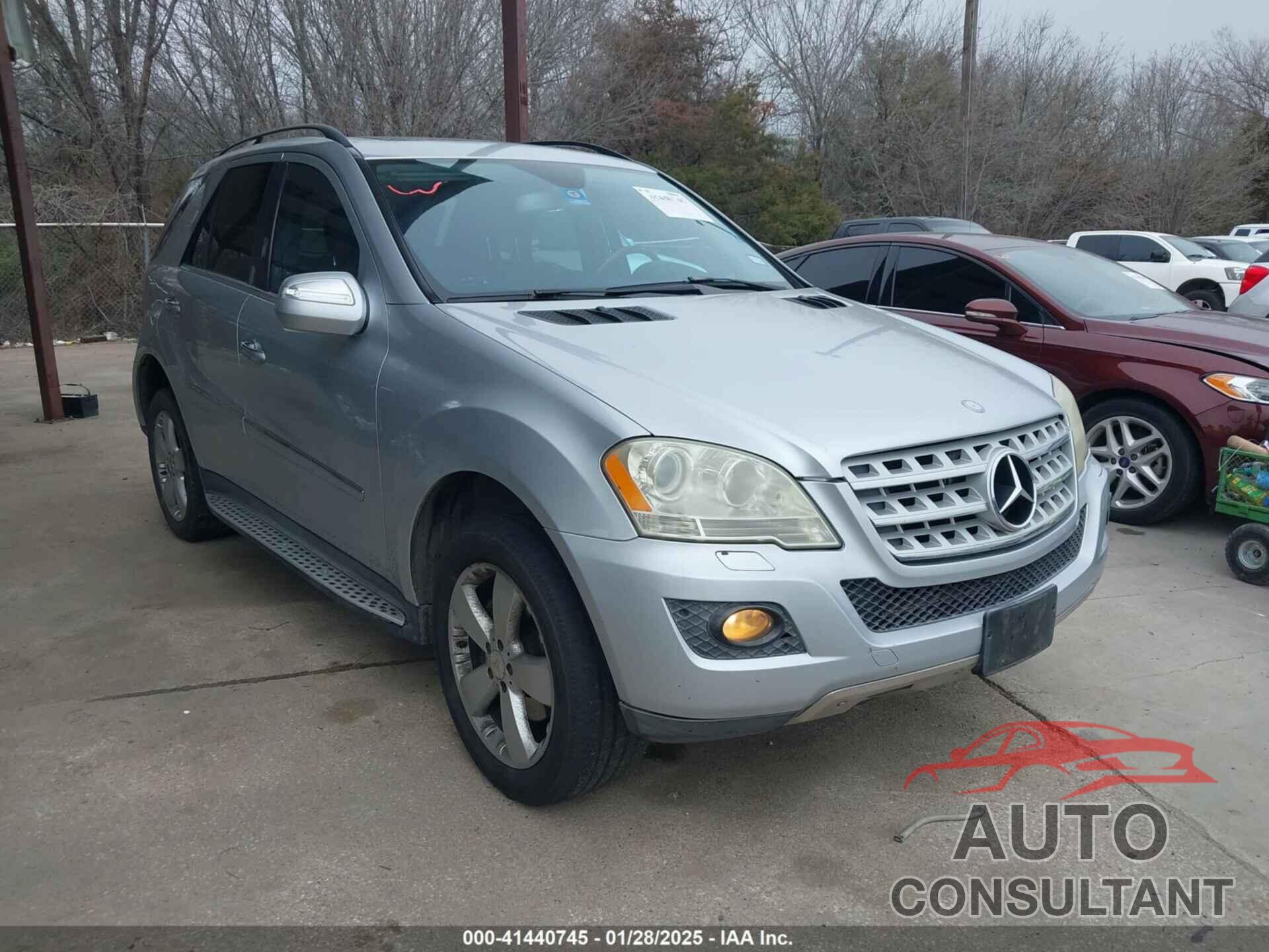 MERCEDES-BENZ ML 350 2010 - 4JGBB8GB7AA613314