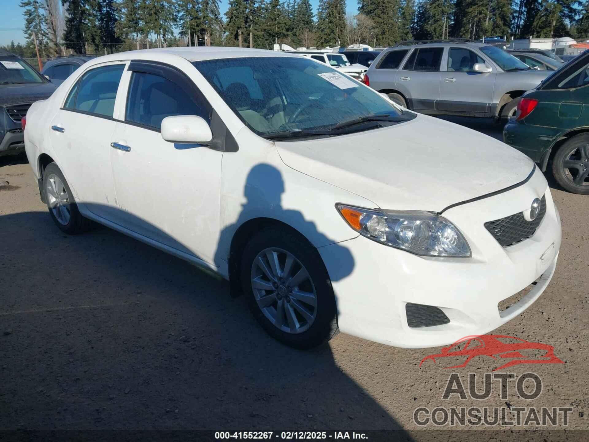 TOYOTA COROLLA 2009 - 1NXBU40EX9Z060174