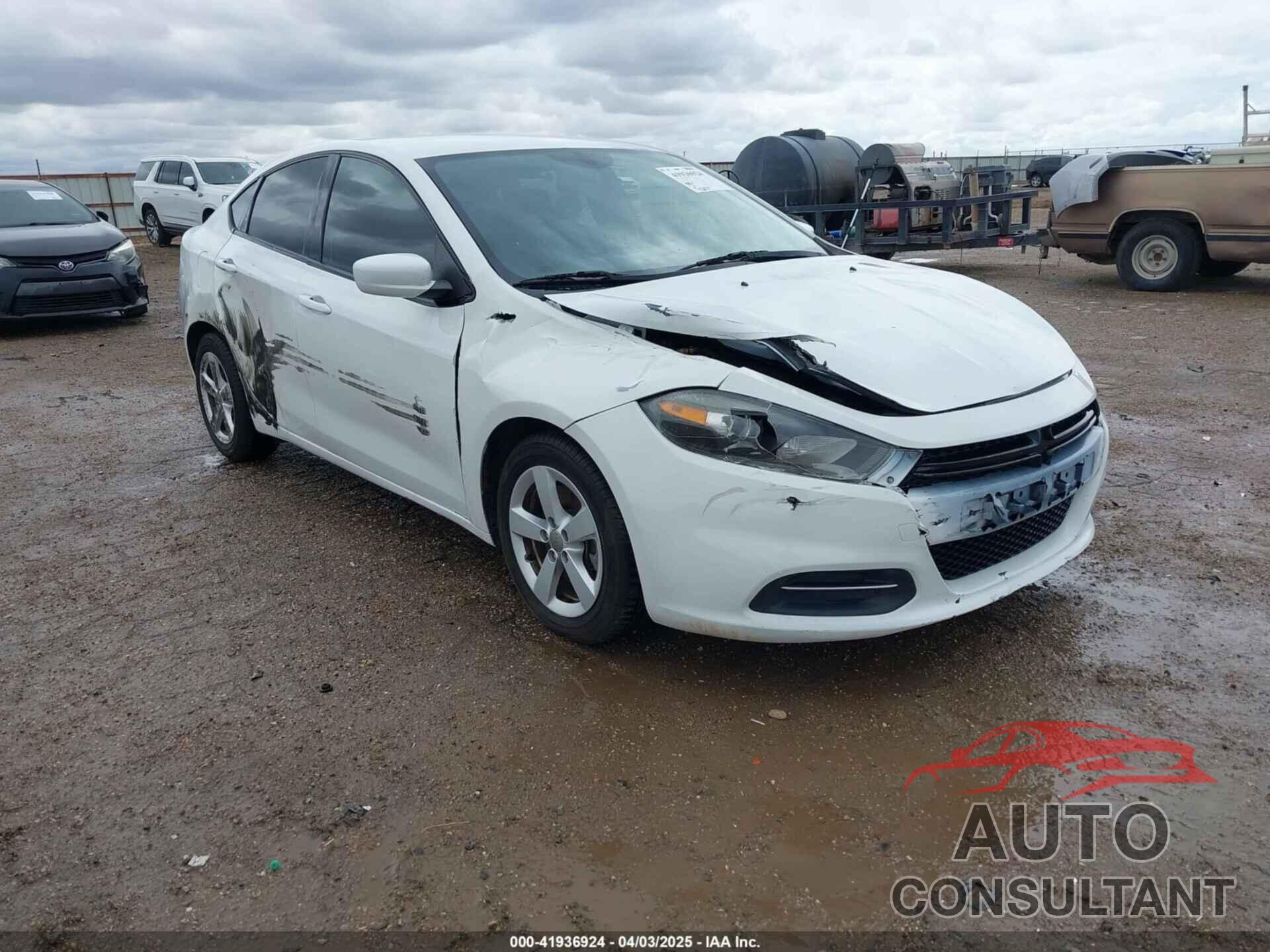 DODGE DART 2016 - 1C3CDFBB2GD694491