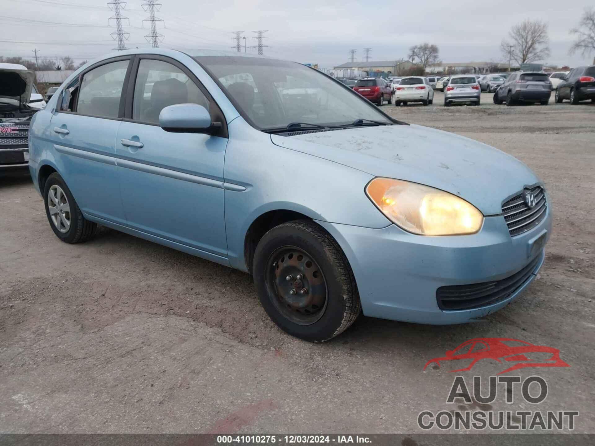 HYUNDAI ACCENT 2011 - KMHCN4AC6BU592140