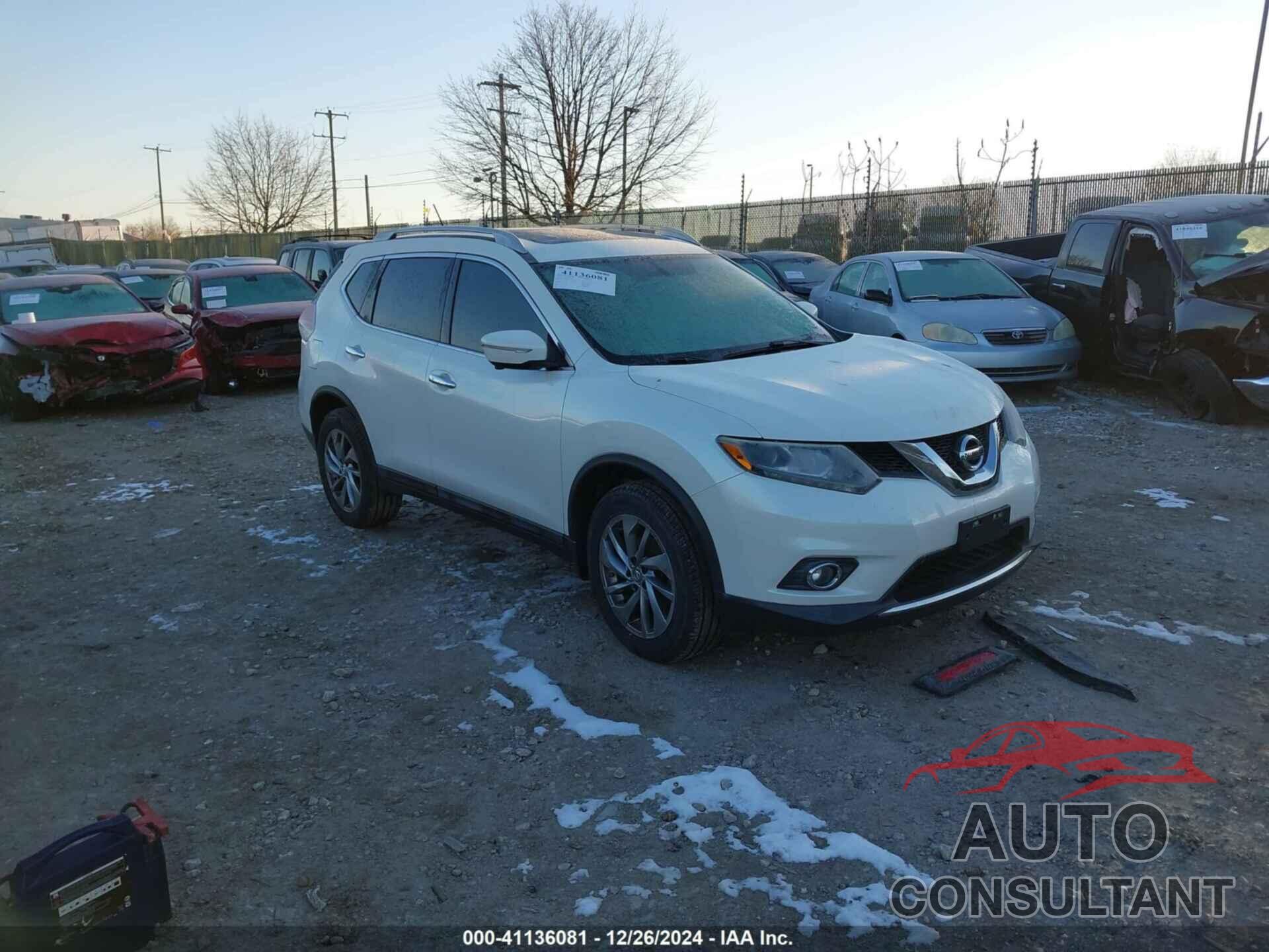 NISSAN ROGUE 2015 - 5N1AT2MV4FC845014