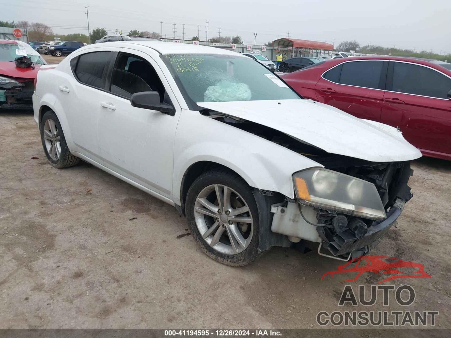 DODGE AVENGER 2014 - 1C3CDZAB6EN130319