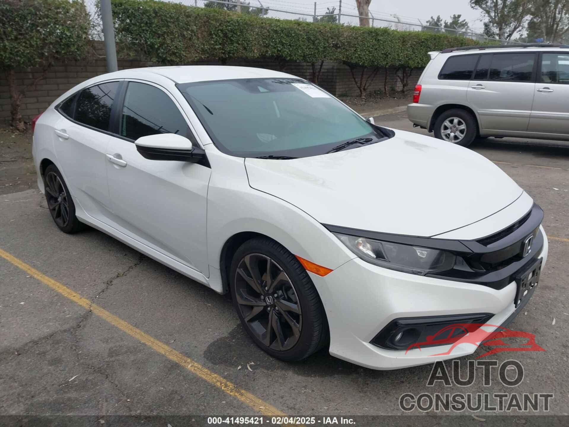 HONDA CIVIC 2020 - 2HGFC2F80LH581043