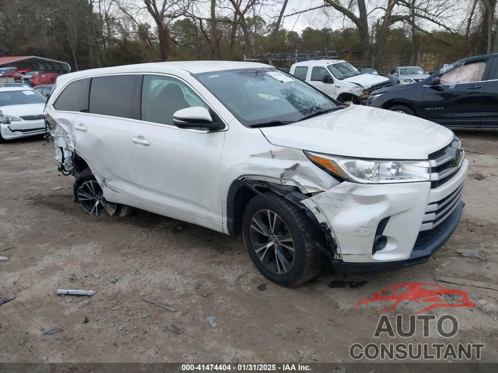 TOYOTA HIGHLANDER 2018 - 5TDZARFH8JS039911