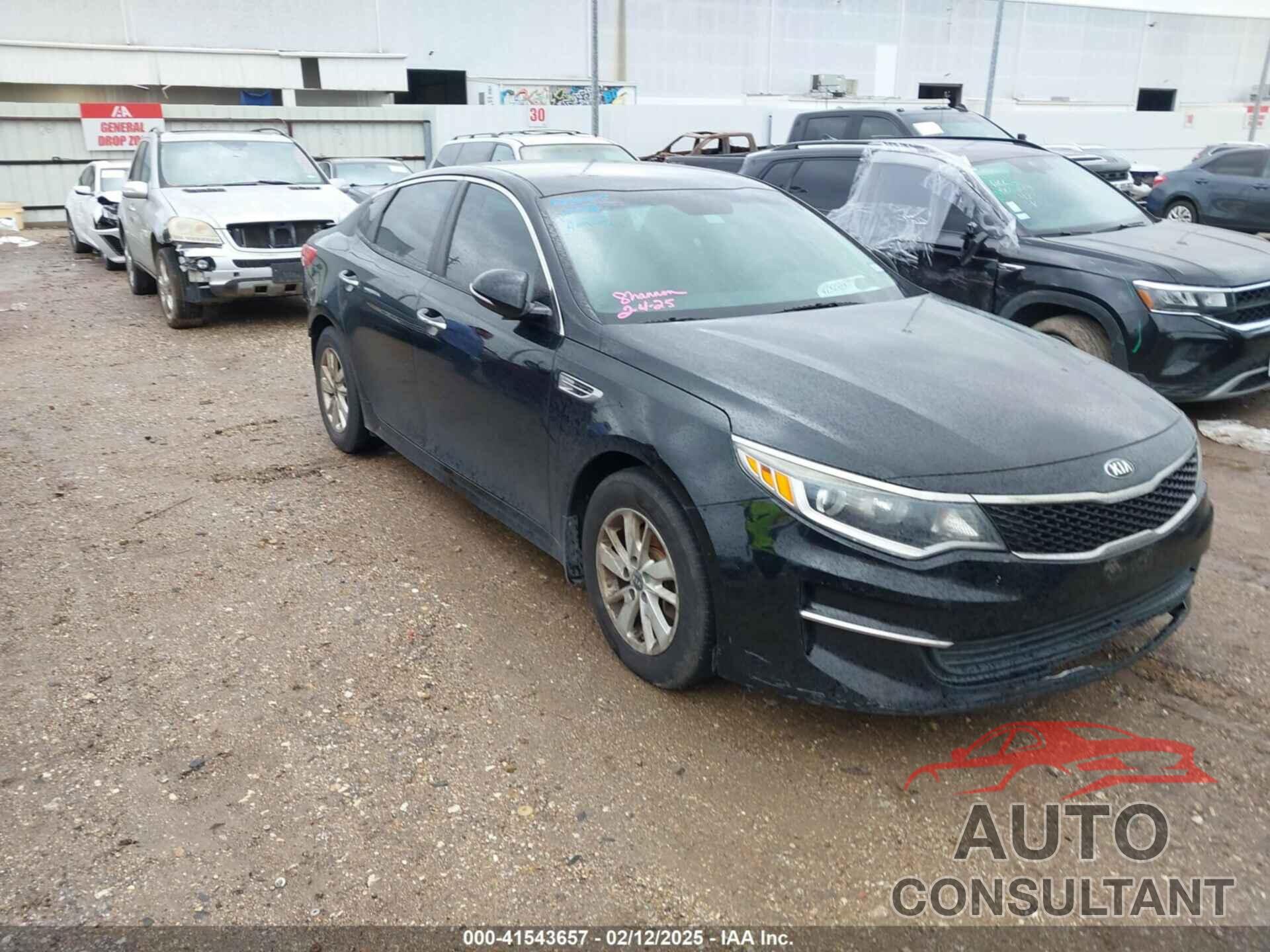 KIA OPTIMA 2016 - 5XXGT4L37GG041169