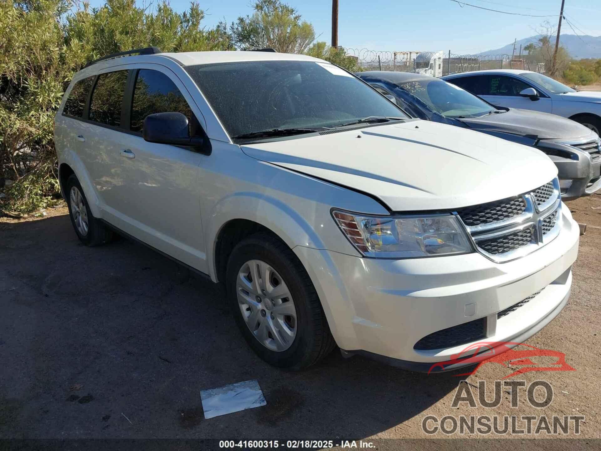 DODGE JOURNEY 2016 - 3C4PDCAB6GT249761