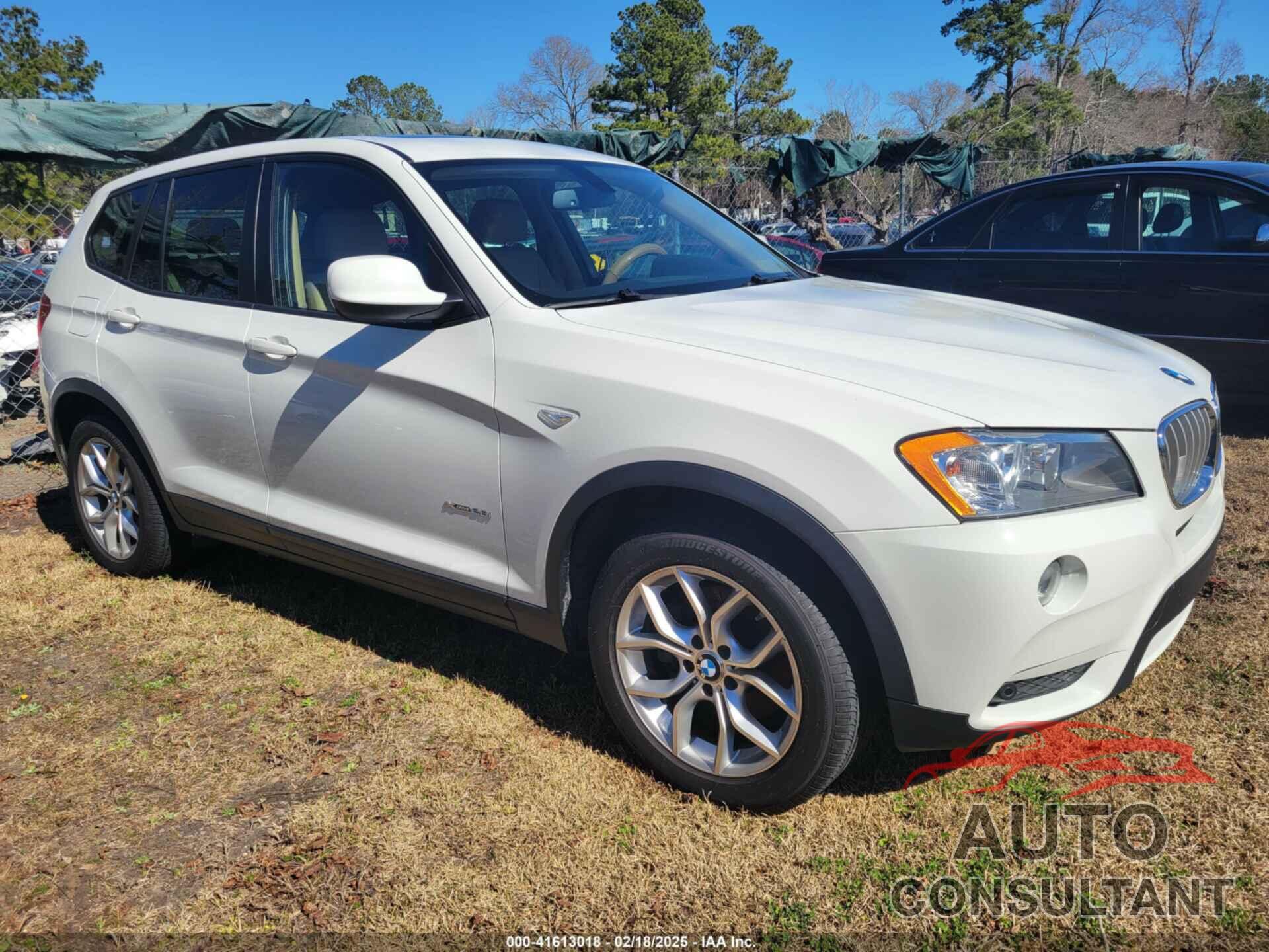 BMW X3 2013 - 5UXWX9C56D0D01171