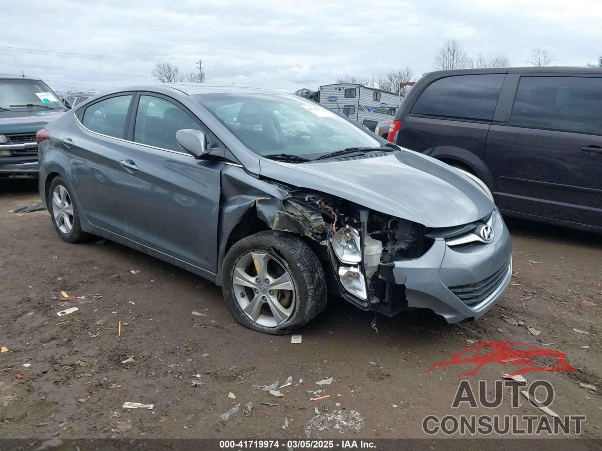 HYUNDAI ELANTRA 2016 - KMHDH4AEXGU634345
