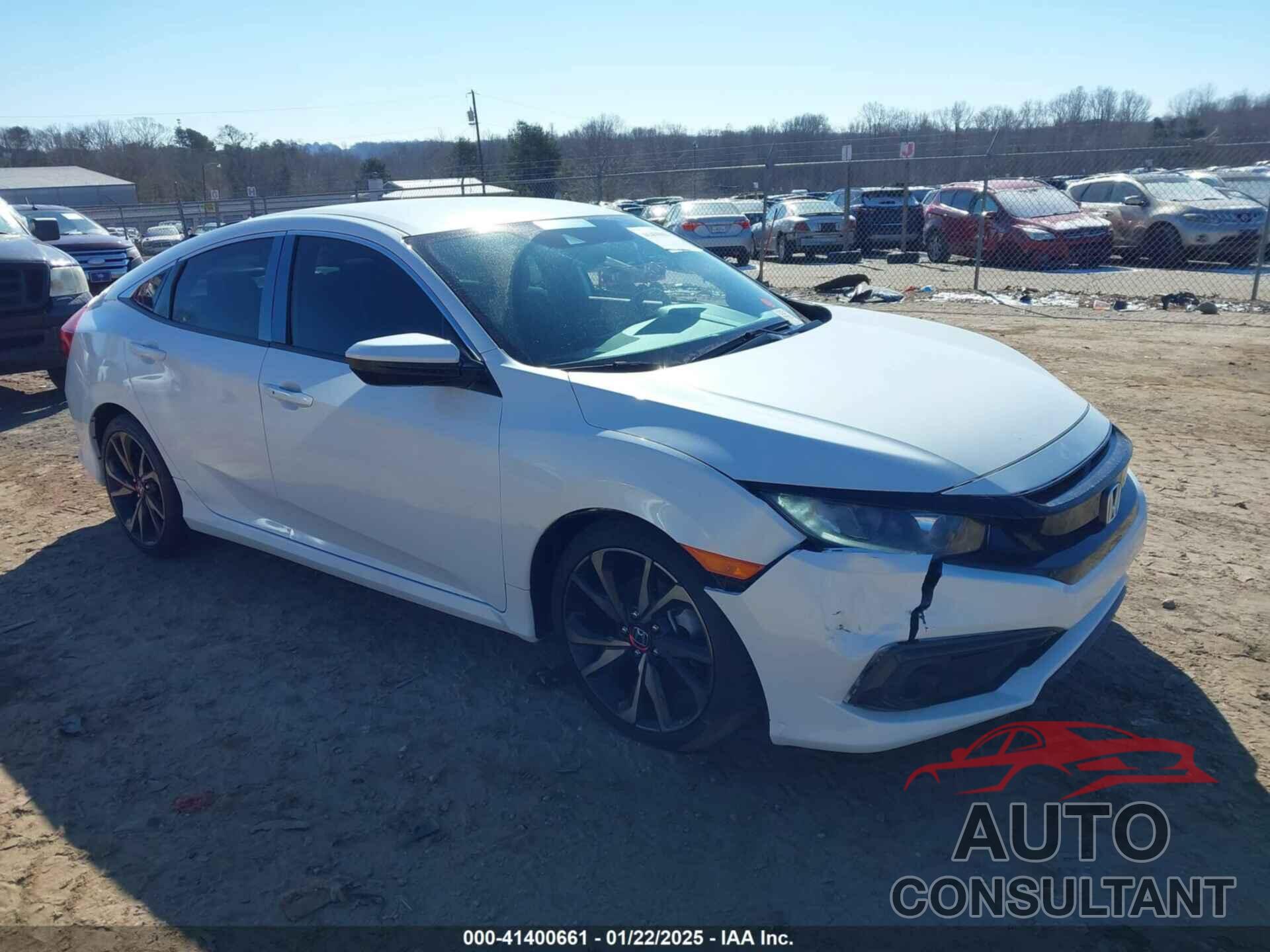 HONDA CIVIC 2019 - 2HGFC2F85KH593669