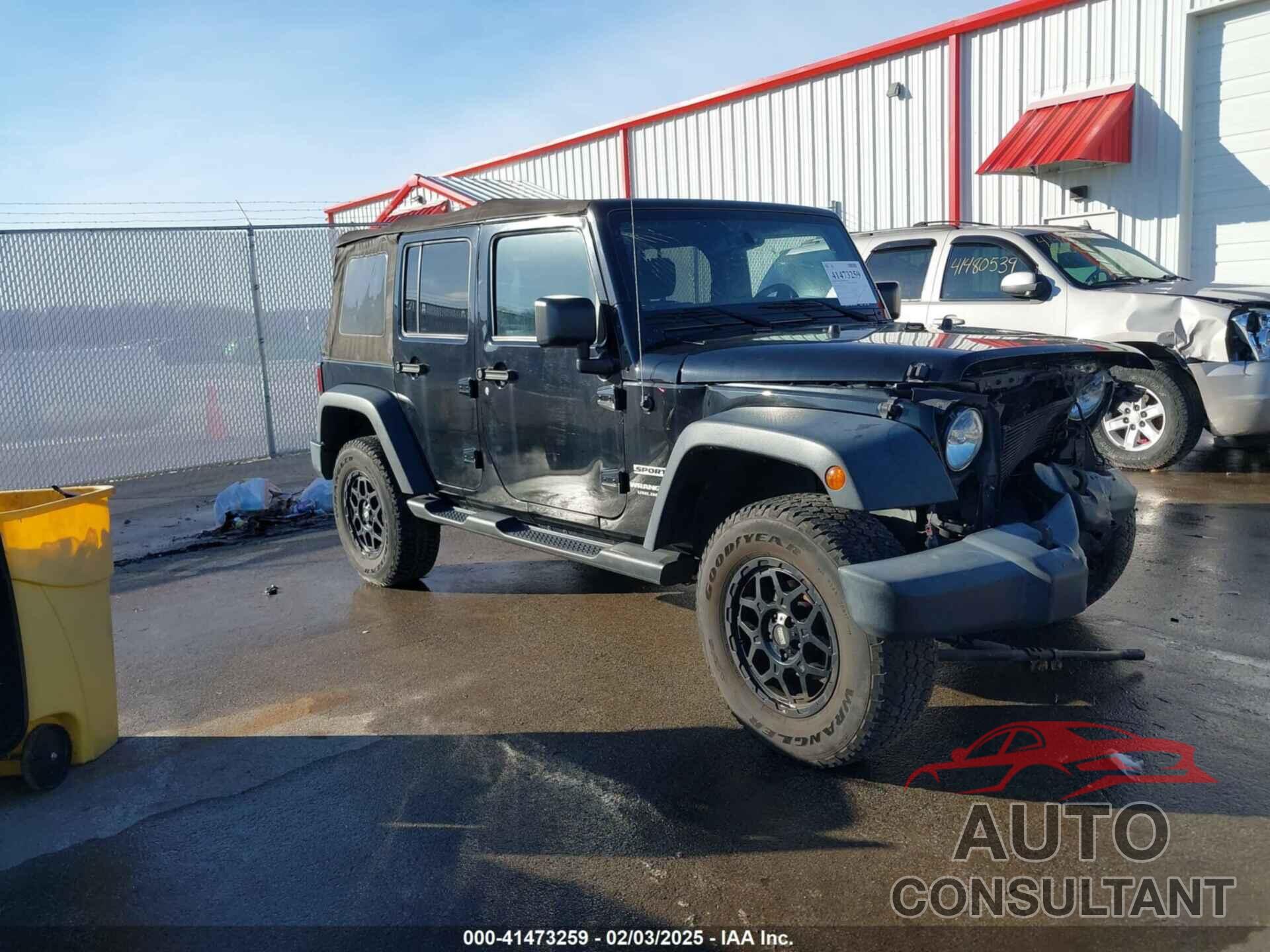 JEEP WRANGLER UNLIMITED 2017 - 1C4BJWDG4HL629173