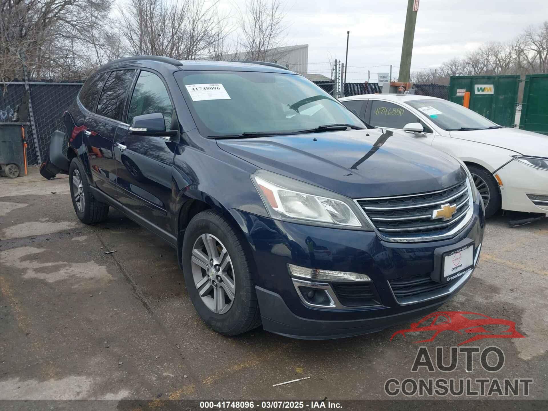 CHEVROLET TRAVERSE 2017 - 1GNKRHKD2HJ165669