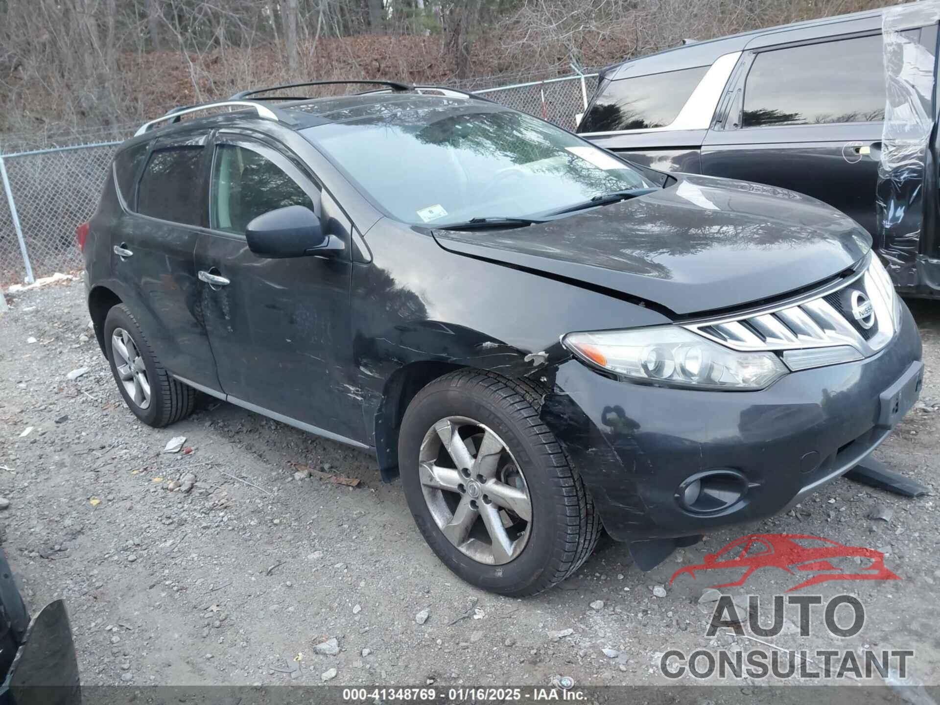 NISSAN MURANO 2010 - JN8AZ1MWXAW121913