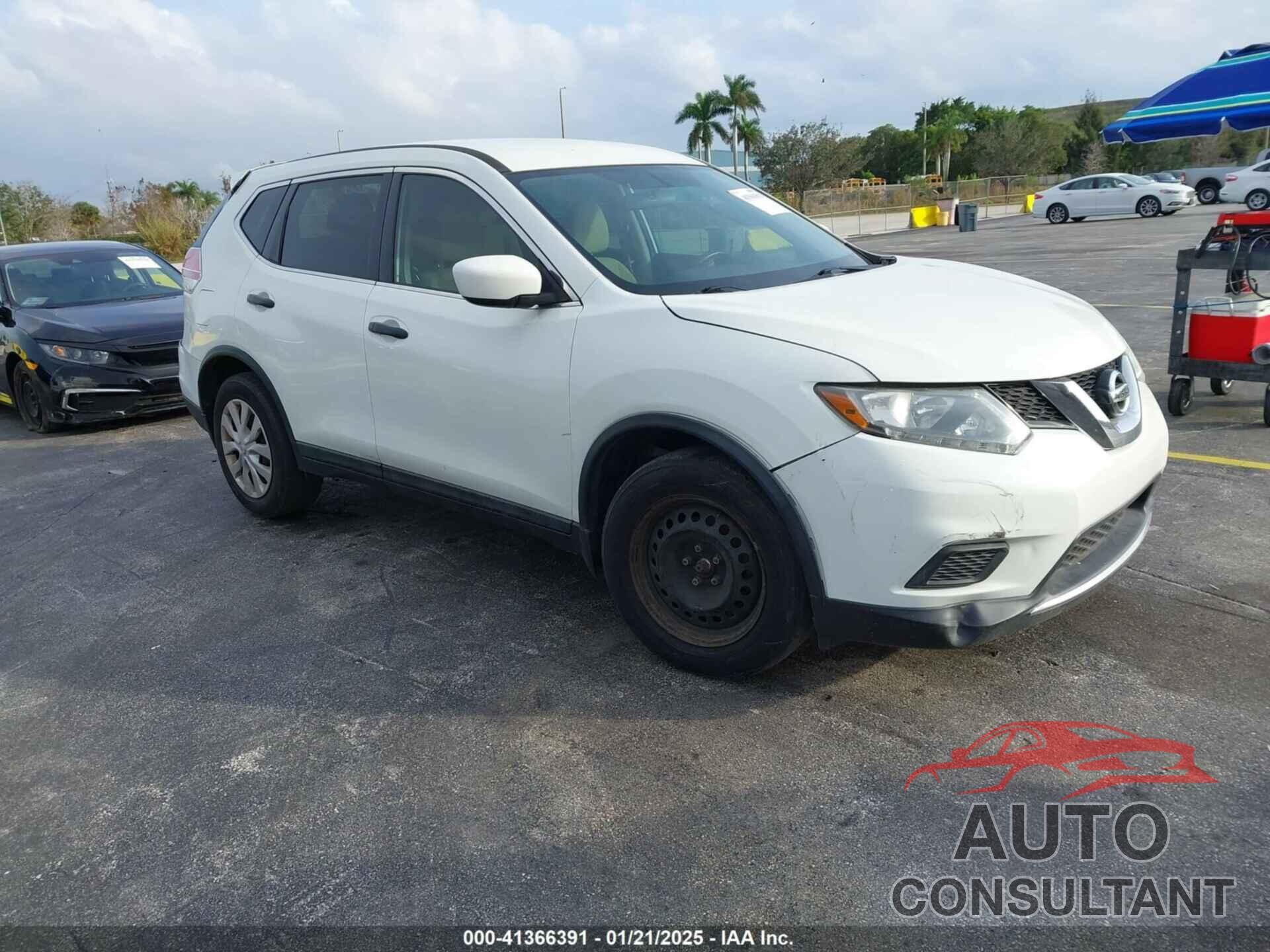 NISSAN ROGUE 2016 - 5N1AT2MT9GC898629