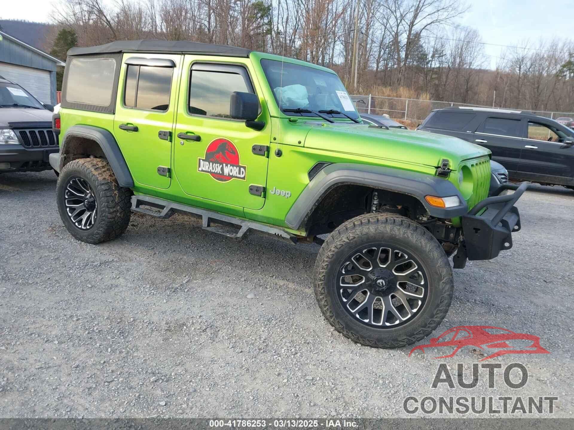 JEEP WRANGLER UNLIMITED 2018 - 1C4HJXDN6JW293075