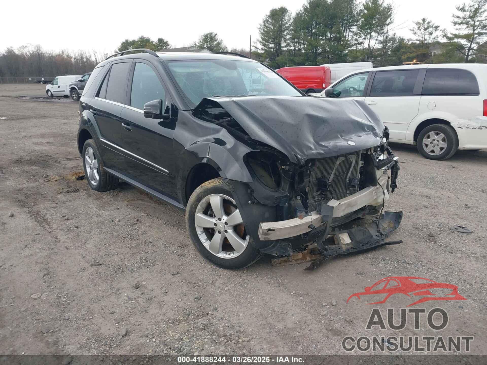 MERCEDES-BENZ ML 350 2011 - 4JGBB8GB7BA626484