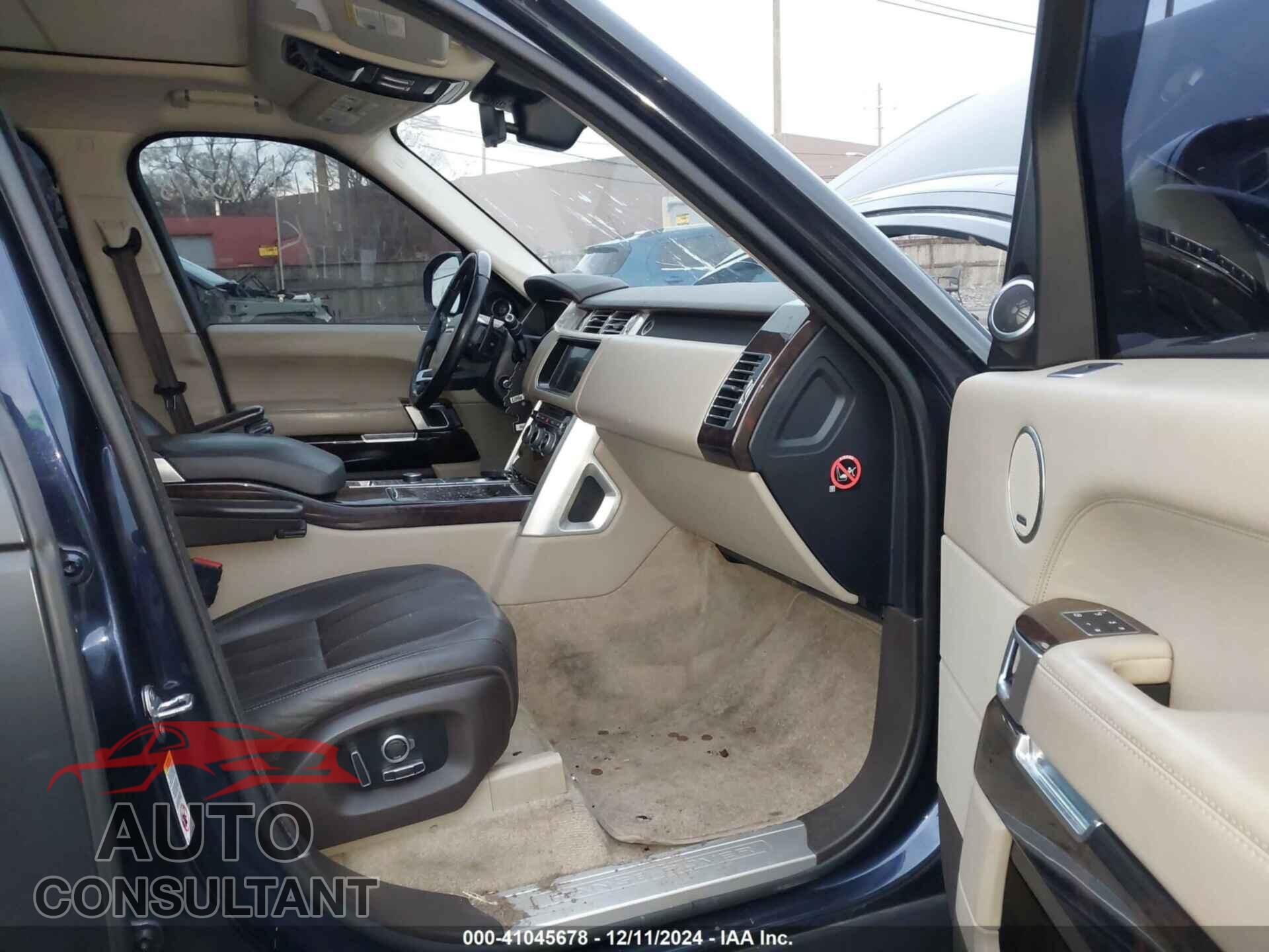 LAND ROVER RANGE ROVER 2017 - SALGS2FE8HA326604