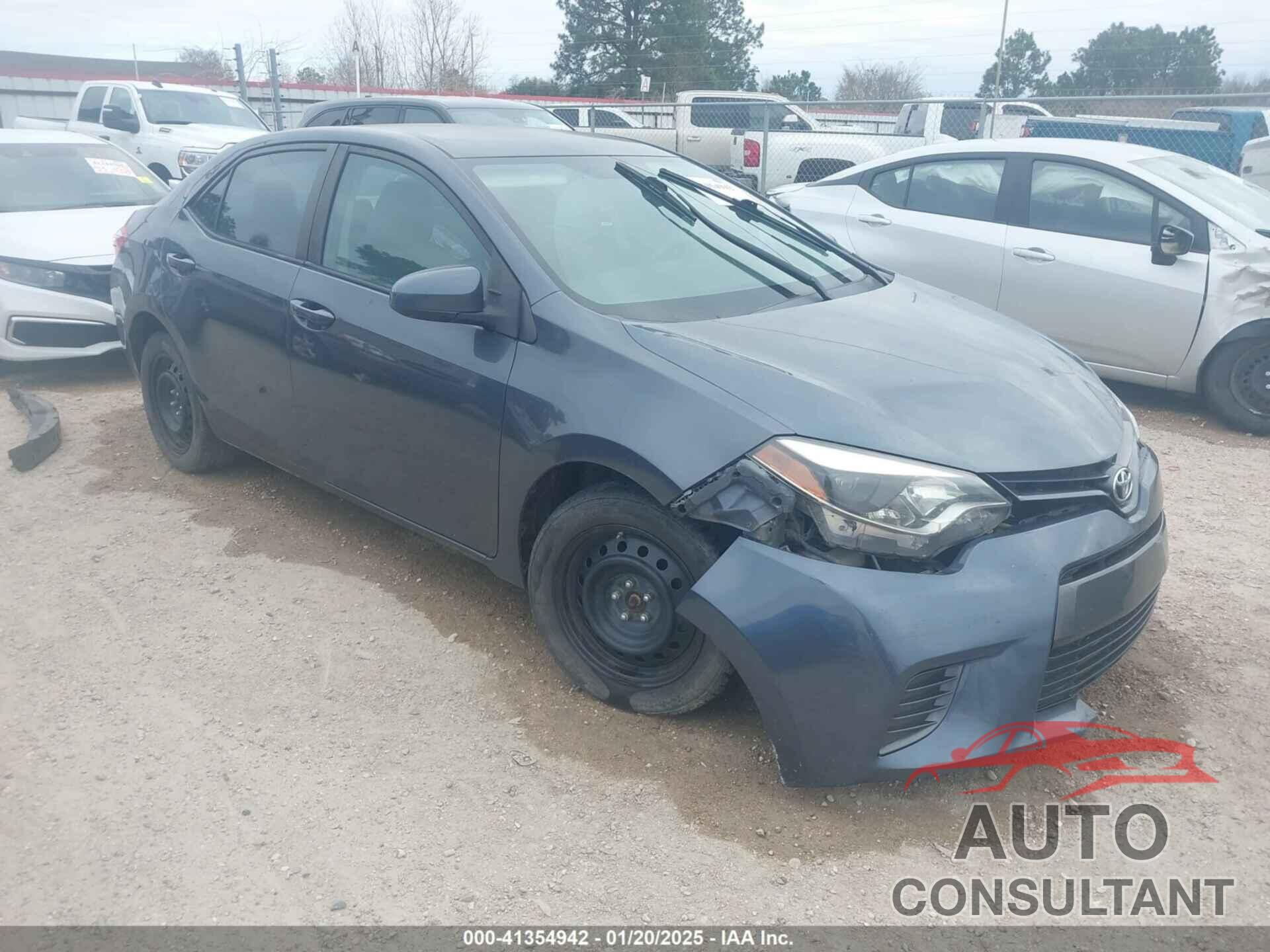 TOYOTA COROLLA 2016 - 5YFBURHE9GP427386