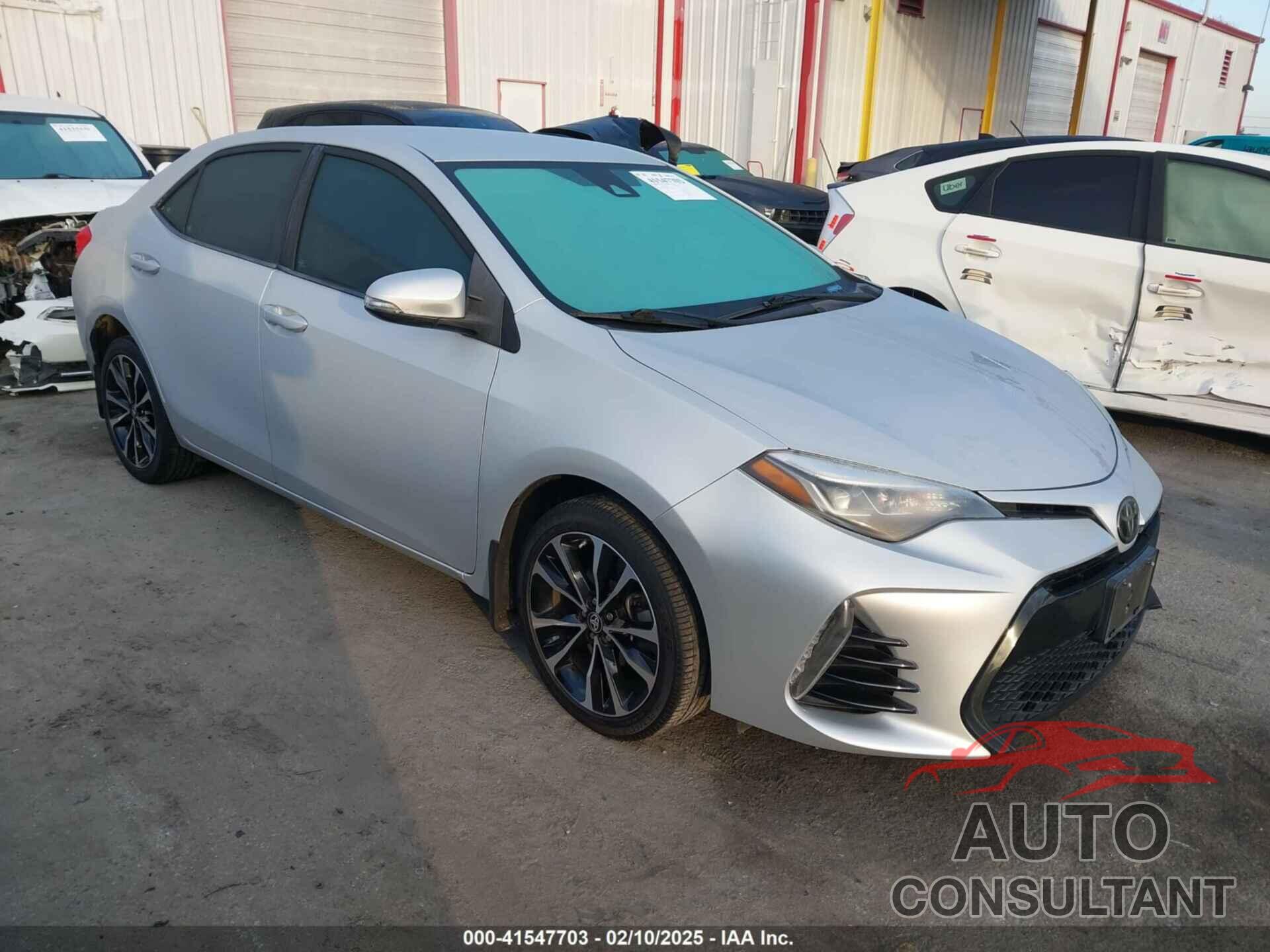 TOYOTA COROLLA 2019 - 2T1BURHE6KC142573