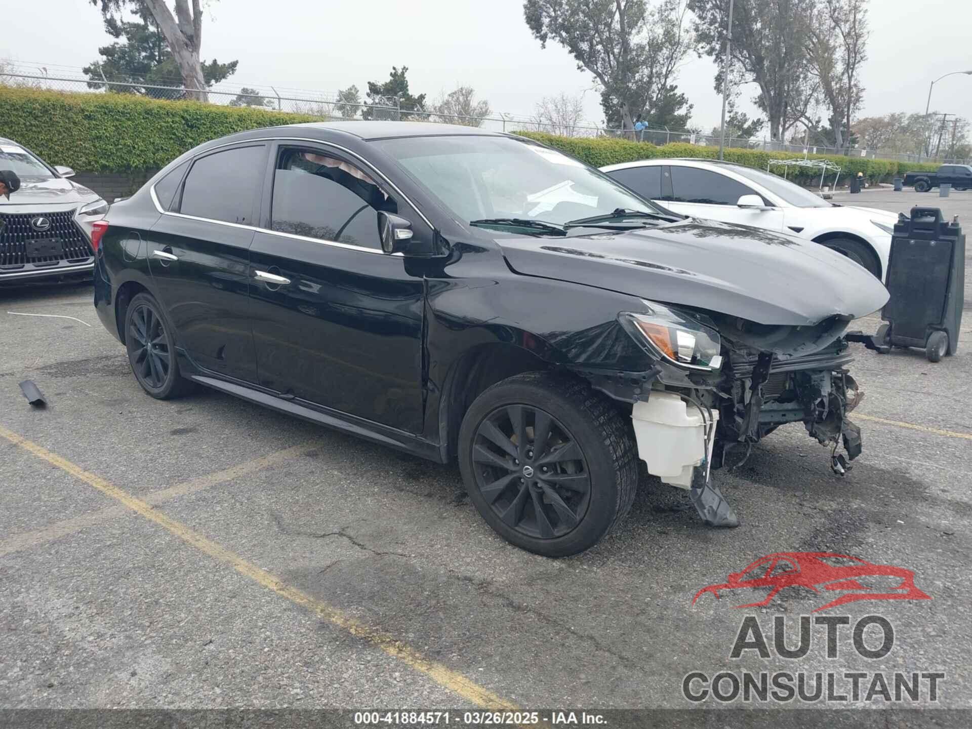NISSAN SENTRA 2018 - 3N1AB7AP8JY252513