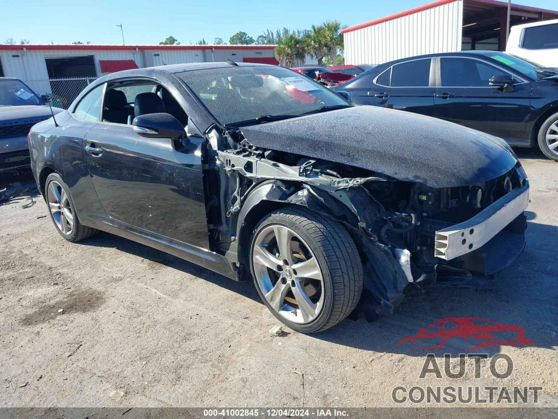 LEXUS IS 250C 2012 - JTHFF2C20C2524659