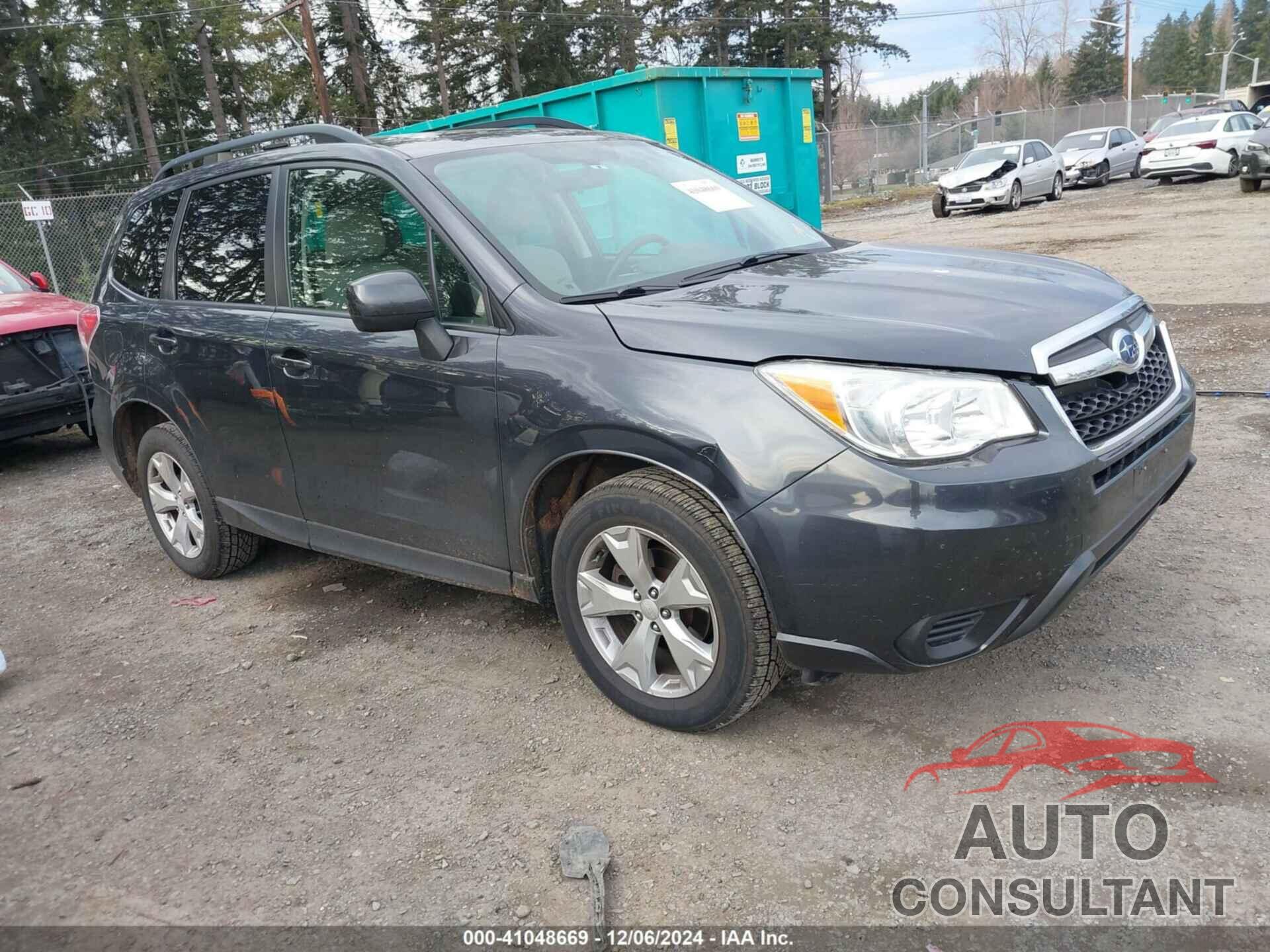 SUBARU FORESTER 2015 - JF2SJADCXFH546610