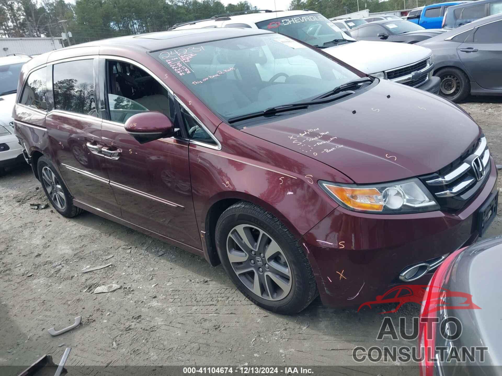 HONDA ODYSSEY 2016 - 5FNRL5H91GB110100