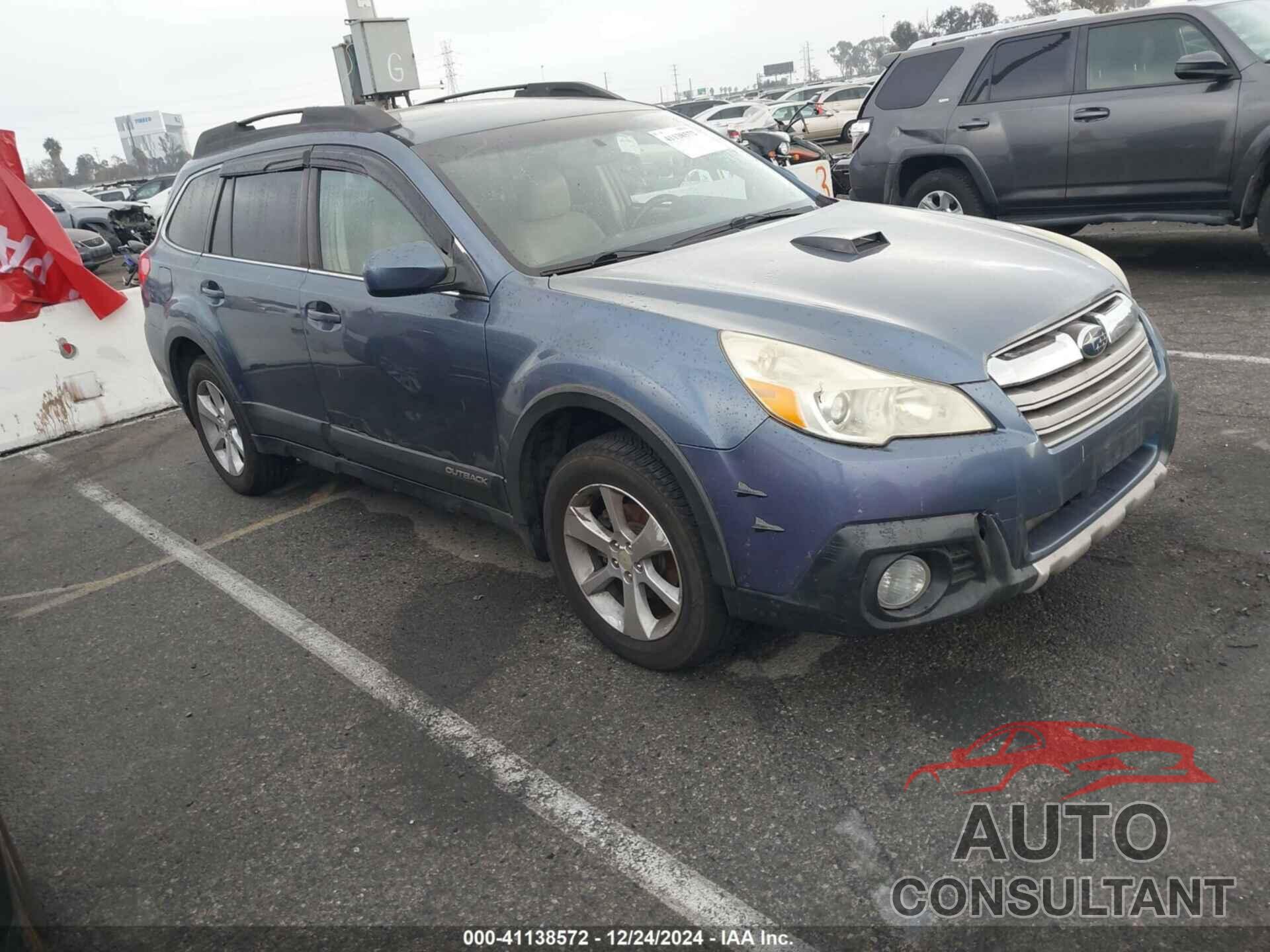 SUBARU OUTBACK 2013 - 4S4BRBPC9D3231103