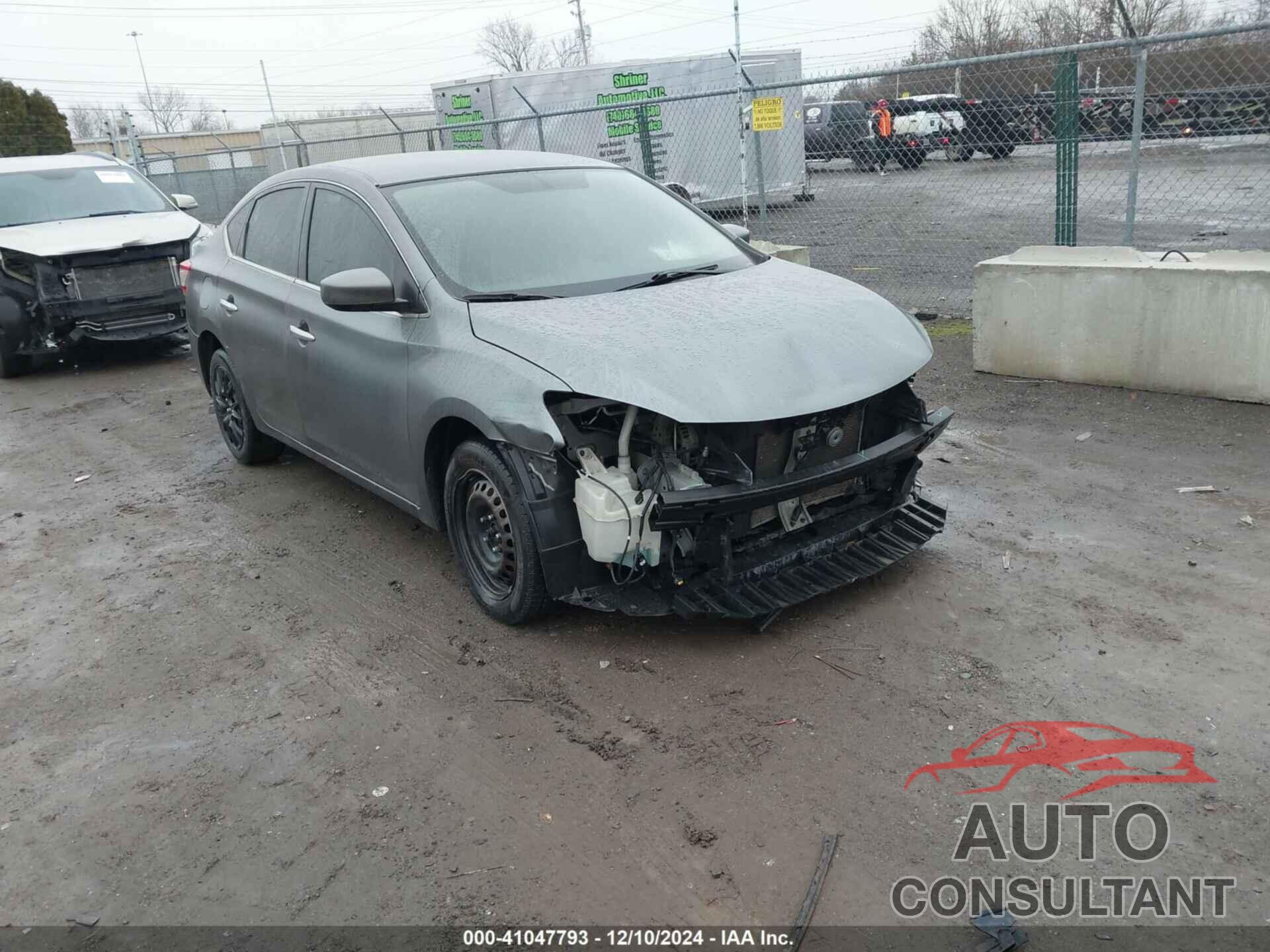 NISSAN SENTRA 2015 - 3N1AB7AP5FY378495