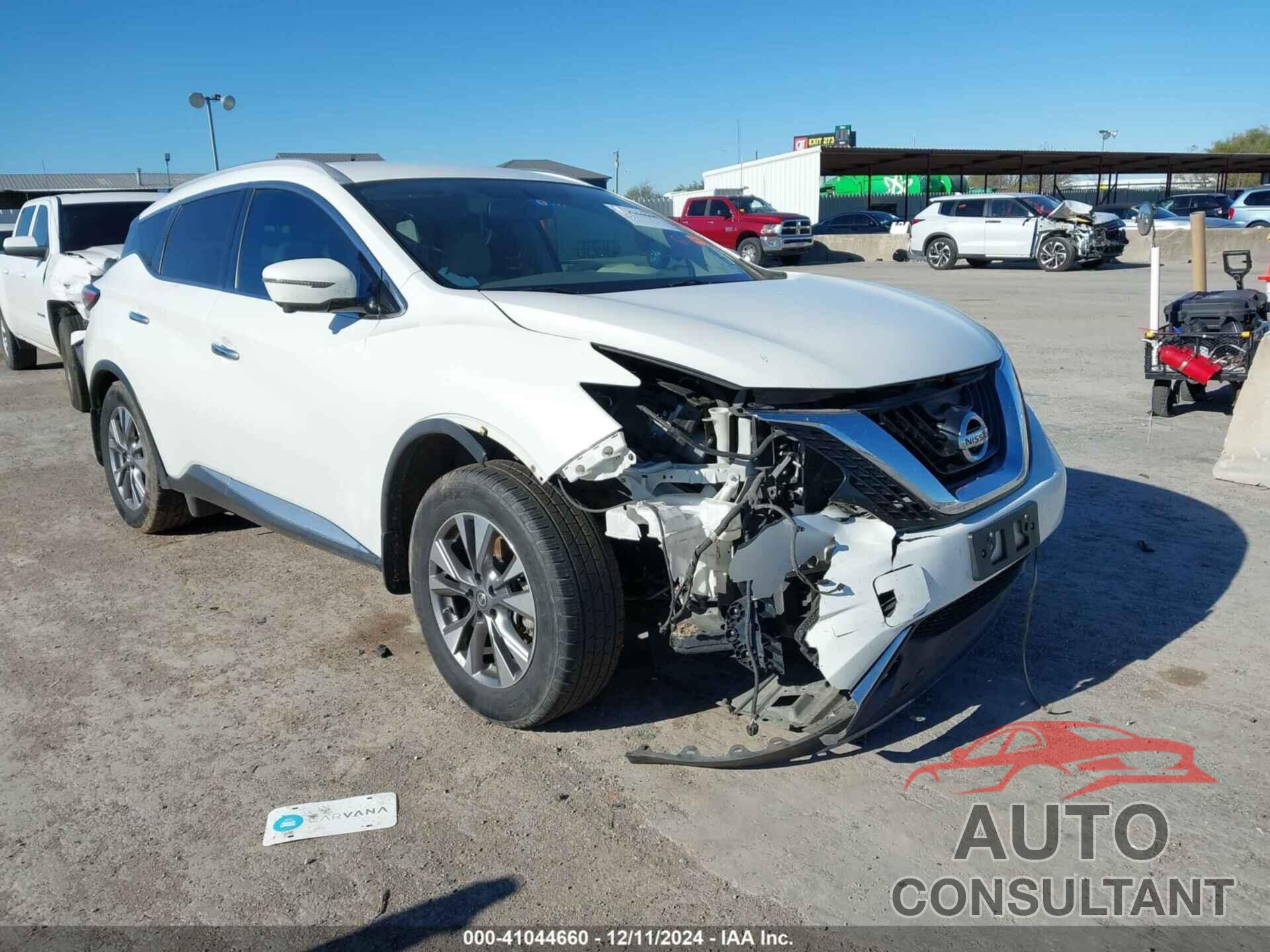 NISSAN MURANO 2017 - 5N1AZ2MG8HN153622