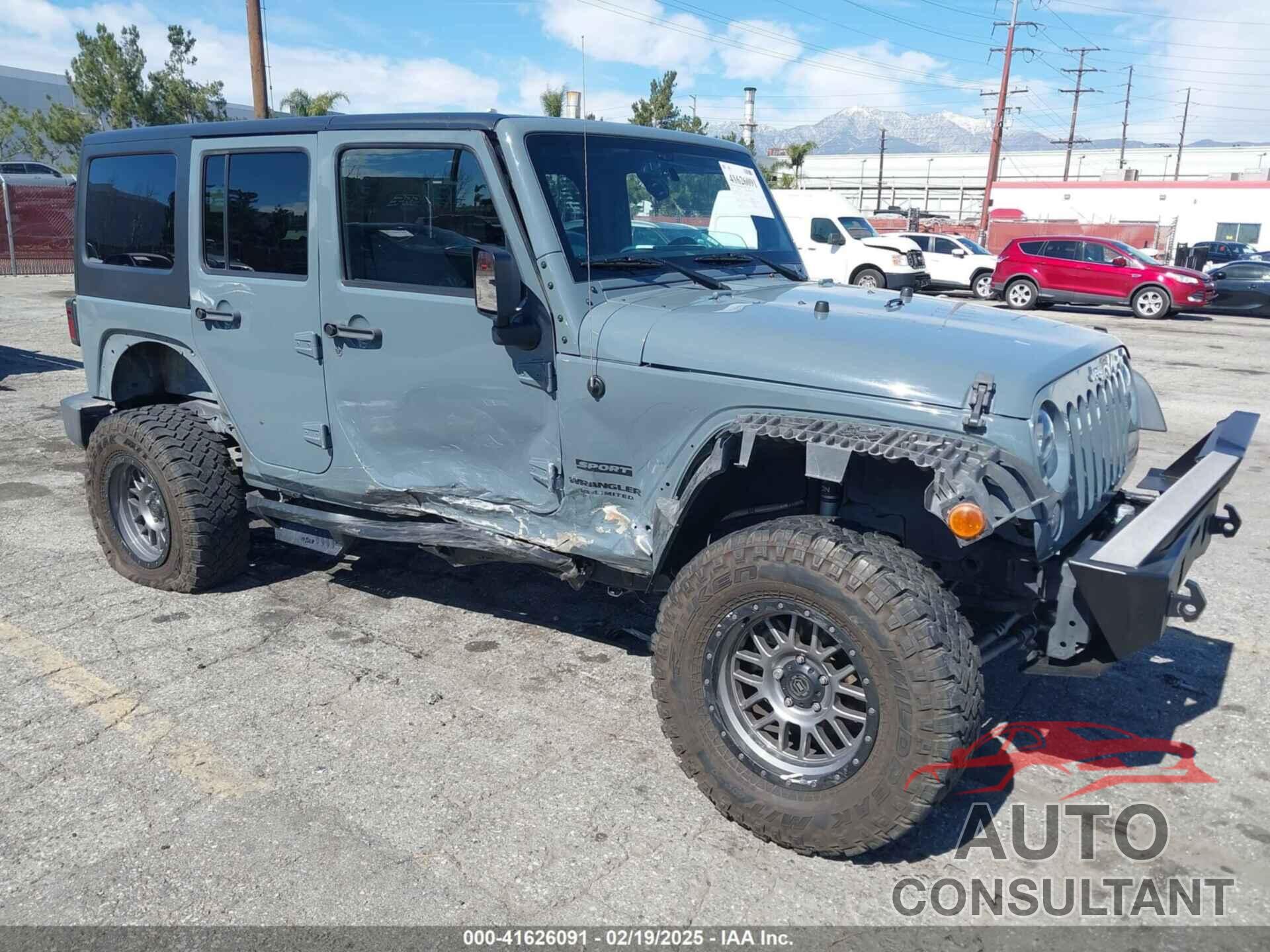 JEEP WRANGLER UNLIMITED 2015 - 1C4BJWDG7FL645543