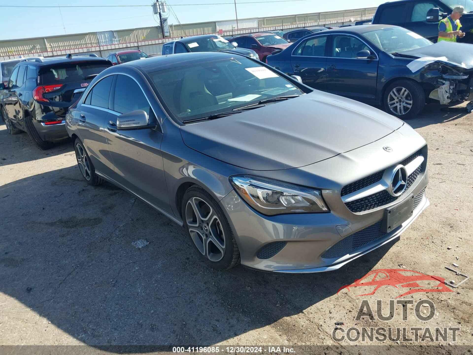 MERCEDES-BENZ CLA 250 2018 - WDDSJ4EB6JN518969