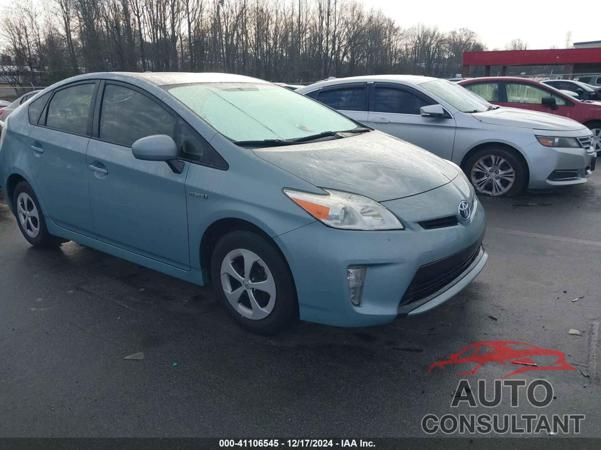 TOYOTA PRIUS 2013 - JTDKN3DU5D5602538
