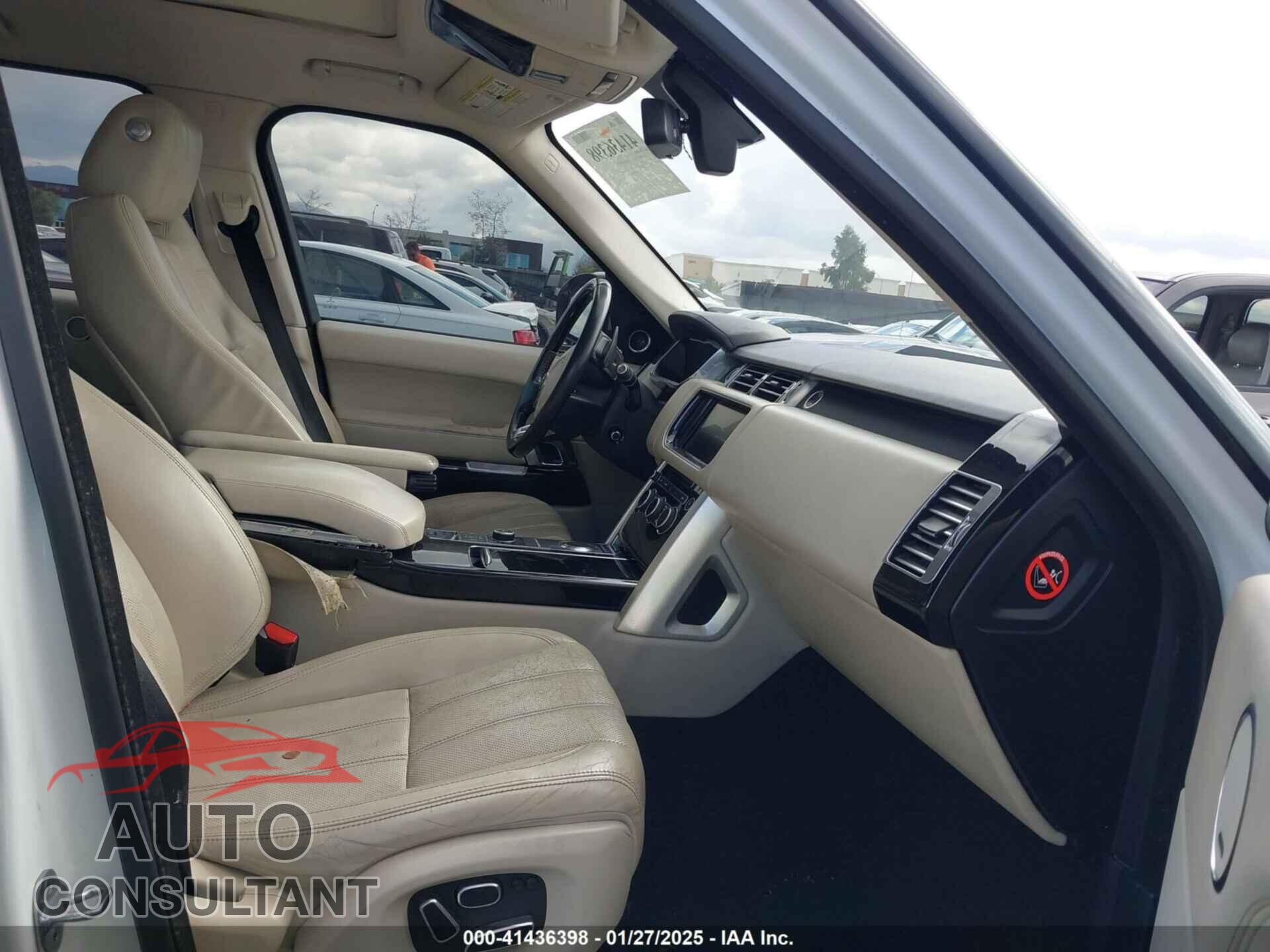 LAND ROVER RANGE ROVER 2013 - SALGS2DF1DA100751