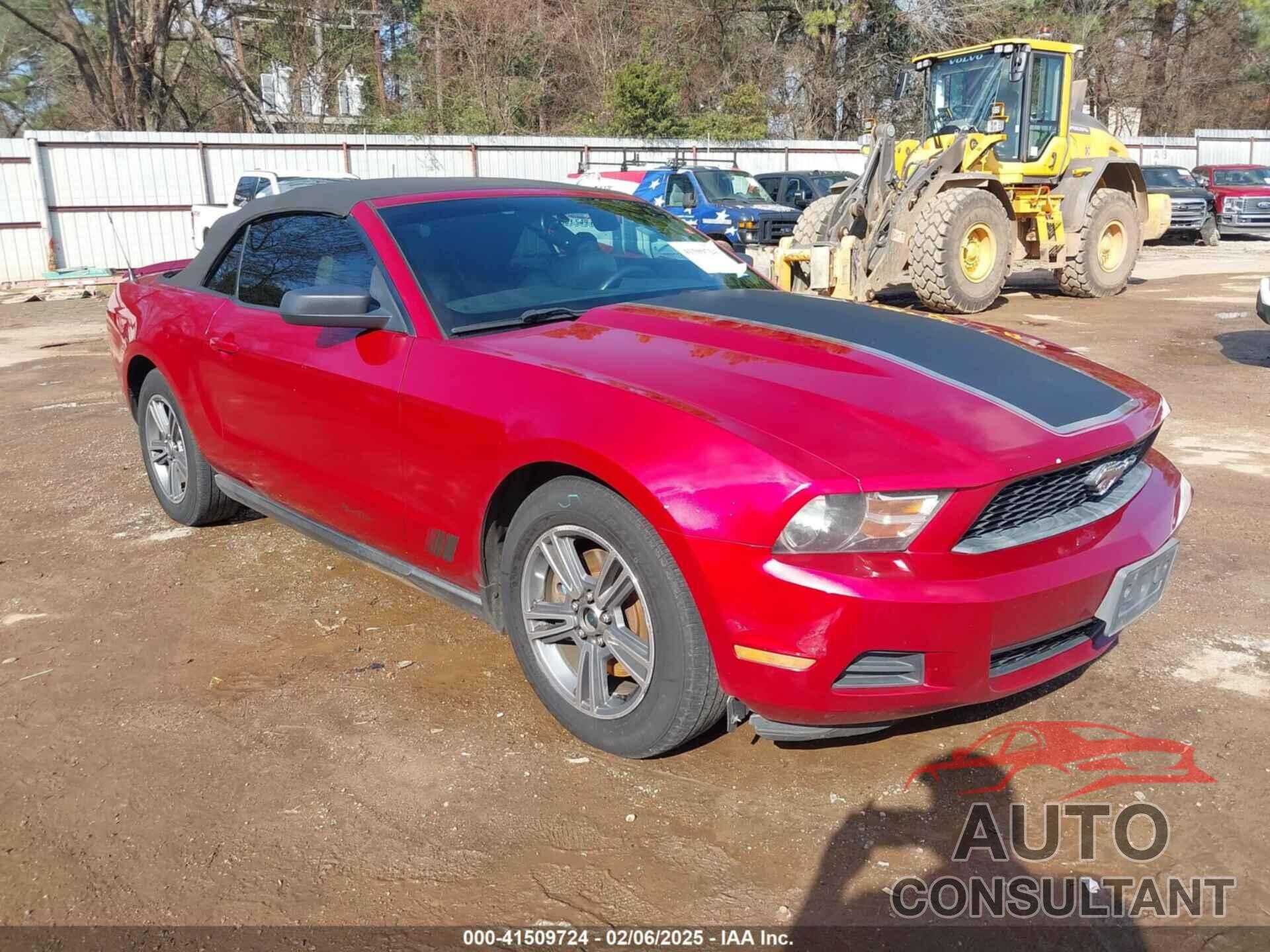 FORD MUSTANG 2012 - 1ZVBP8EM4C5212726