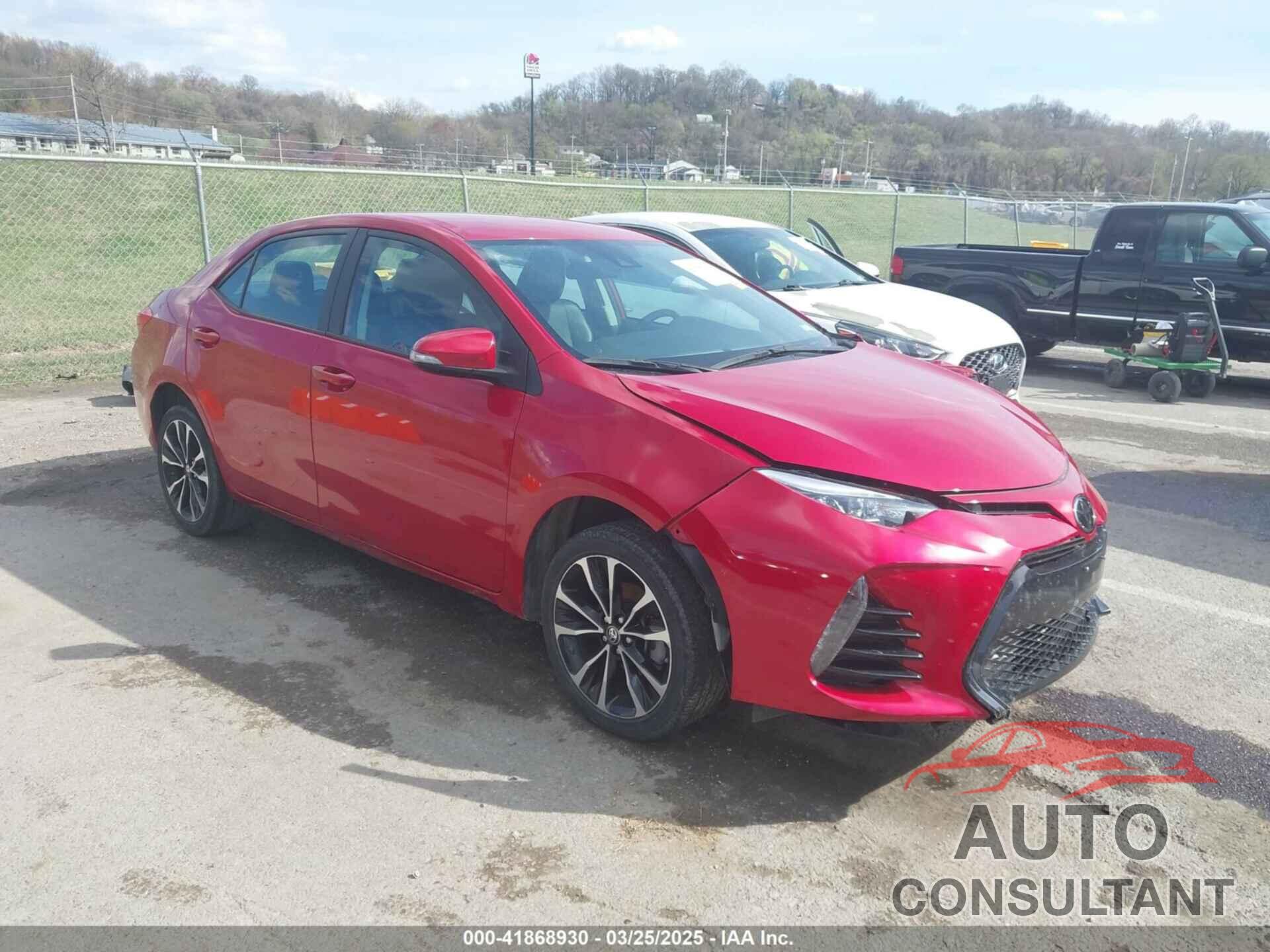TOYOTA COROLLA 2017 - 2T1BURHE6HC952200