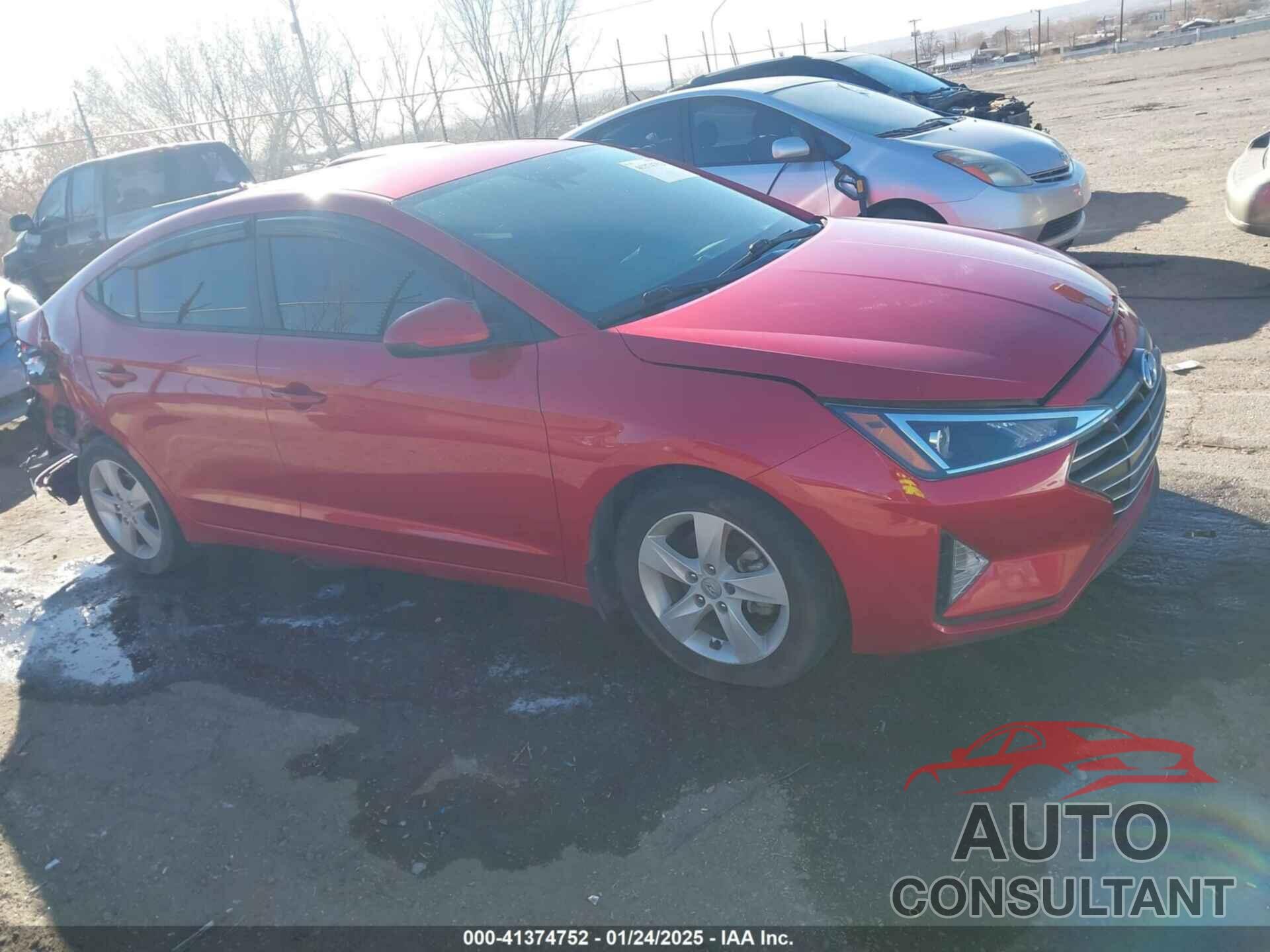 HYUNDAI ELANTRA 2020 - 5NPD84LF5LH595789